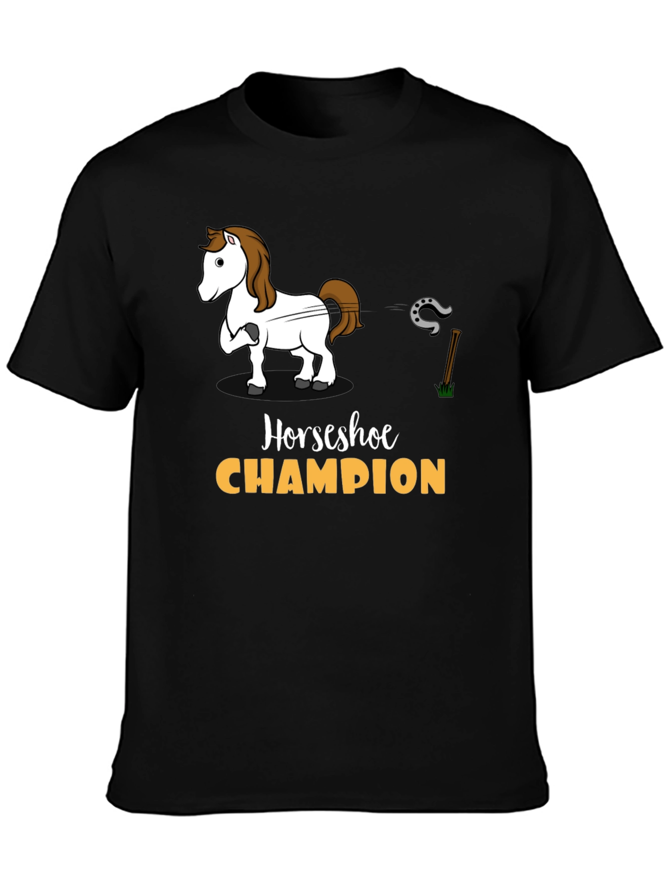 Horseshoe Champion Graphic T-Shirt