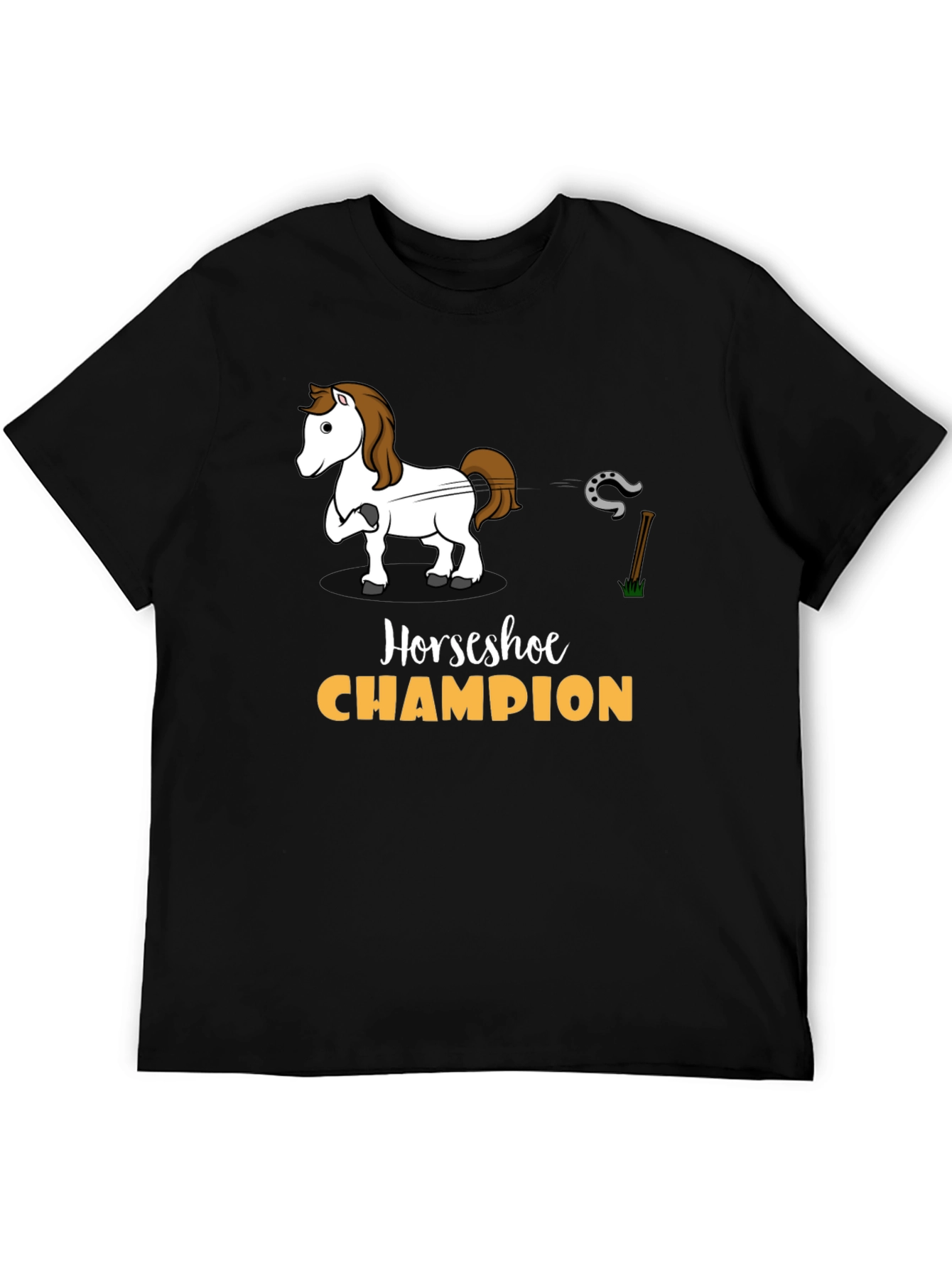Horseshoe Champion Graphic T-Shirt