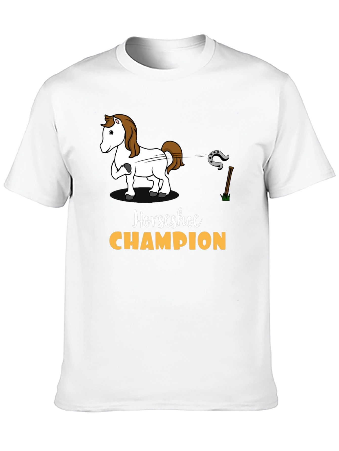 Horseshoe Champion Graphic T-Shirt