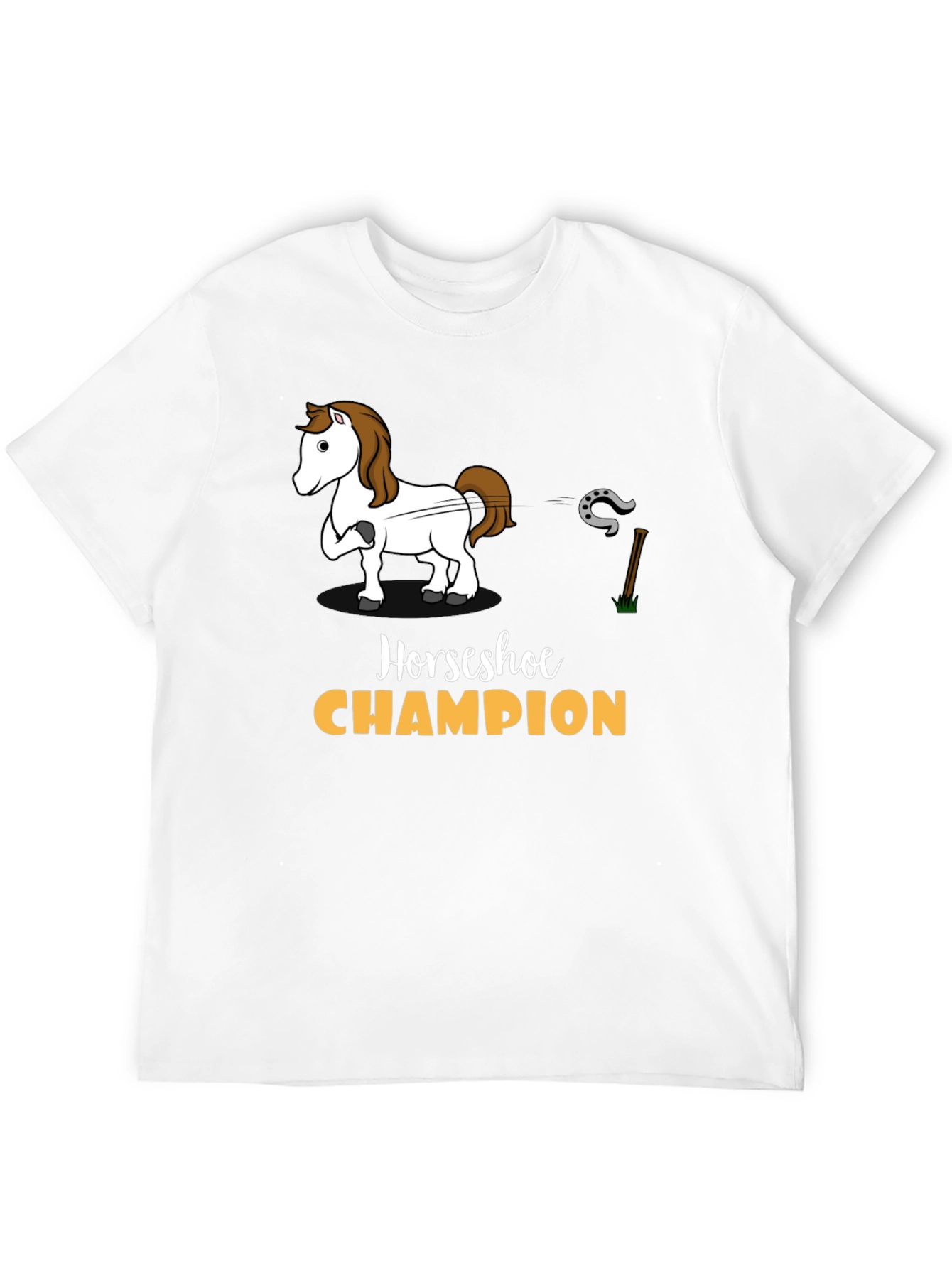 Horseshoe Champion Graphic T-Shirt