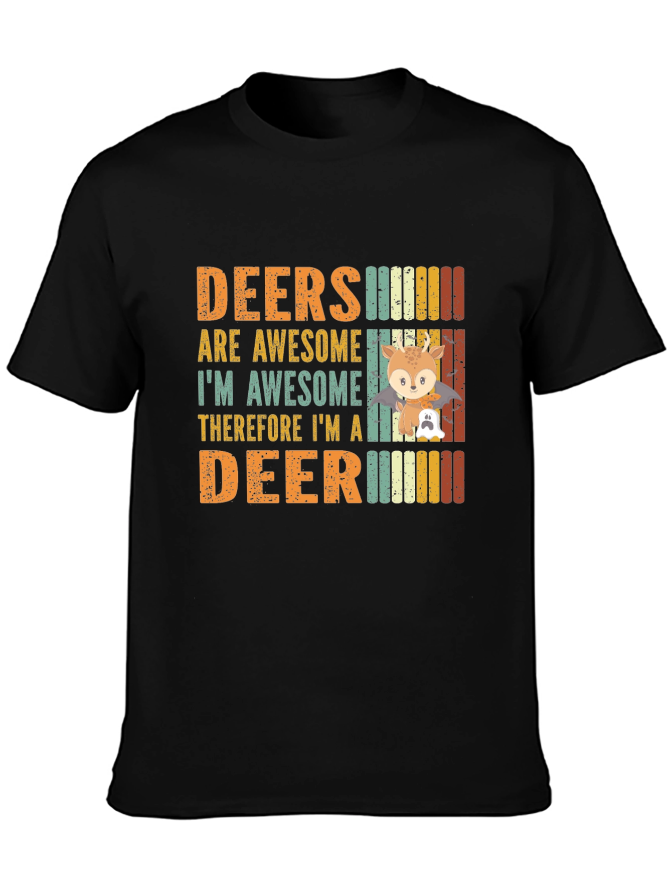 Deers Are Awesome Graphic T-Shirt