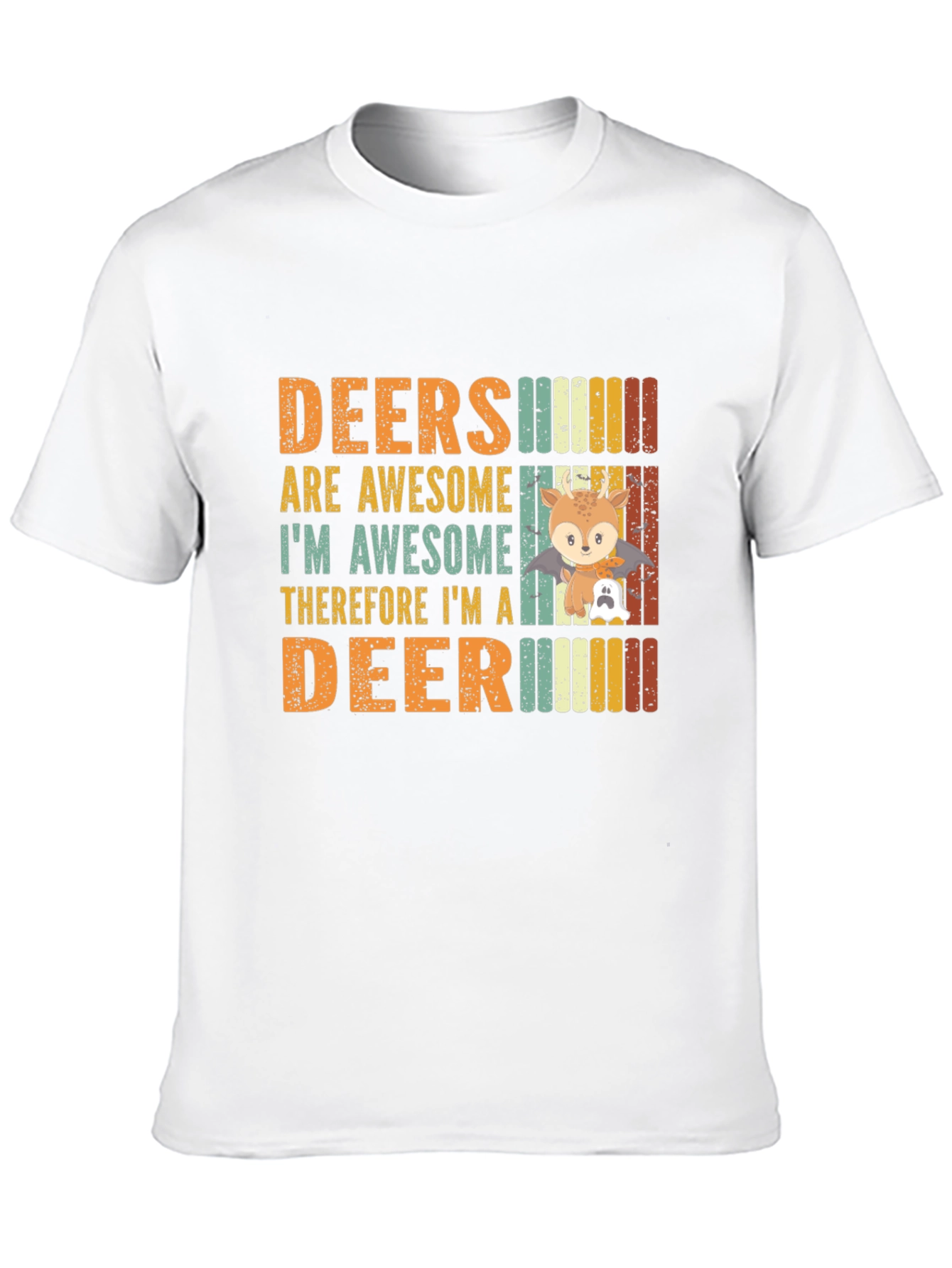 Deers Are Awesome Graphic T-Shirt