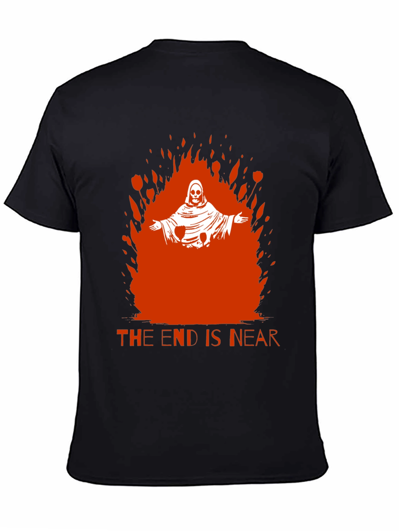 Grim Reaper The End is Near Graphic Tee