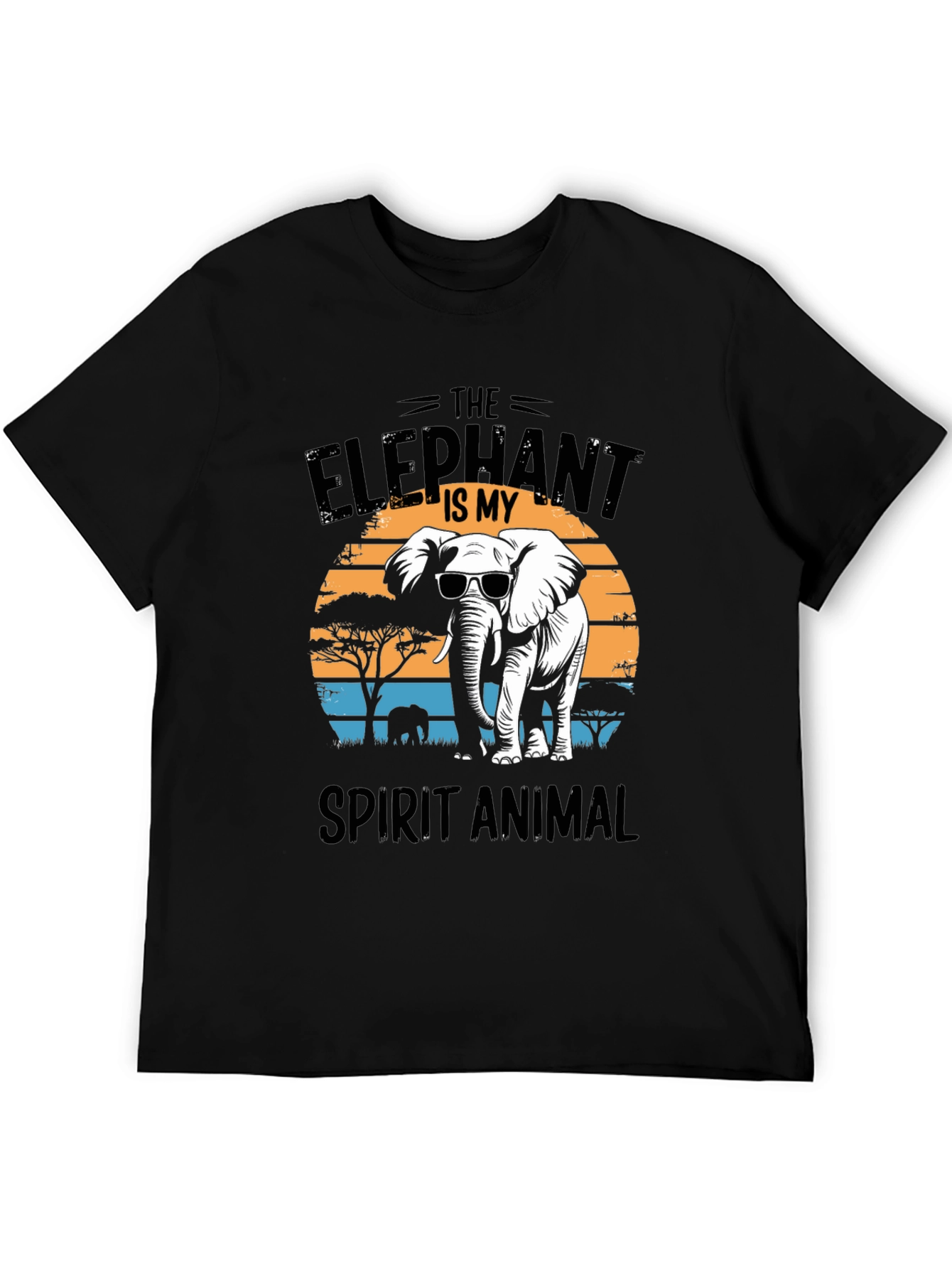 Elephant Spirit Animal Graphic Tee