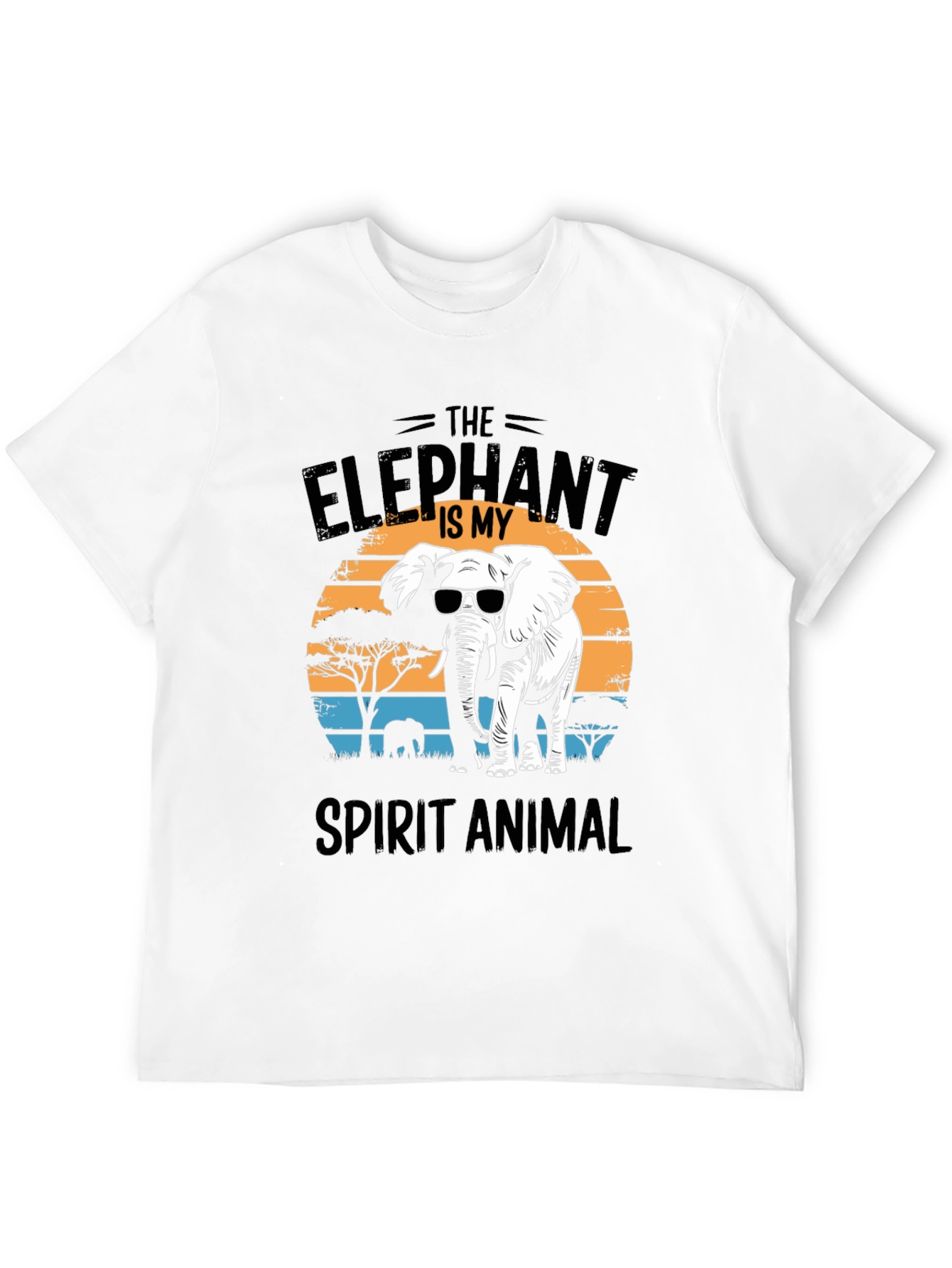 Elephant Spirit Animal Graphic Tee