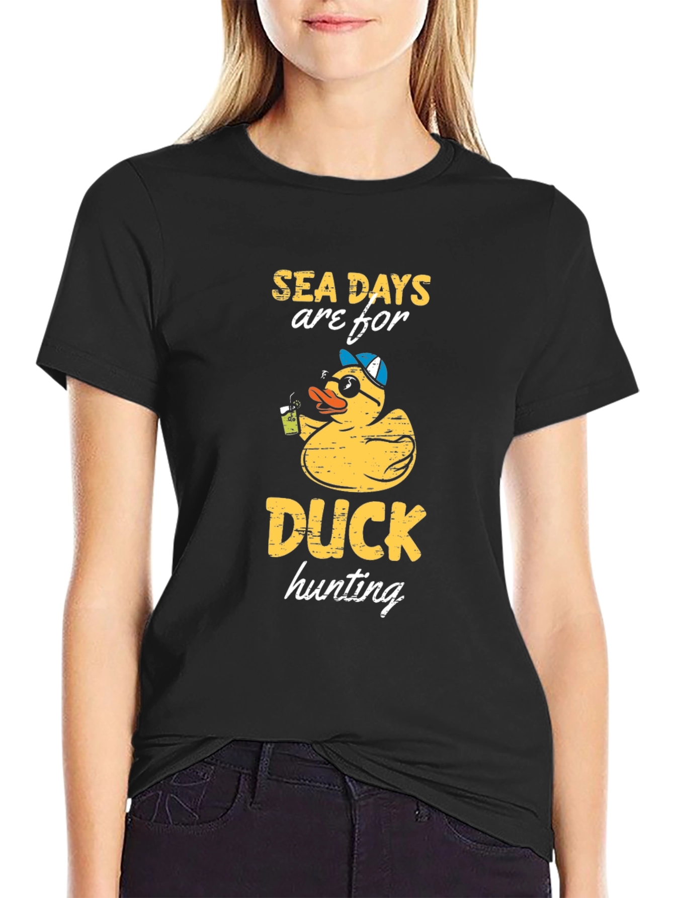 Sea Days Duck Hunting Graphic Tee