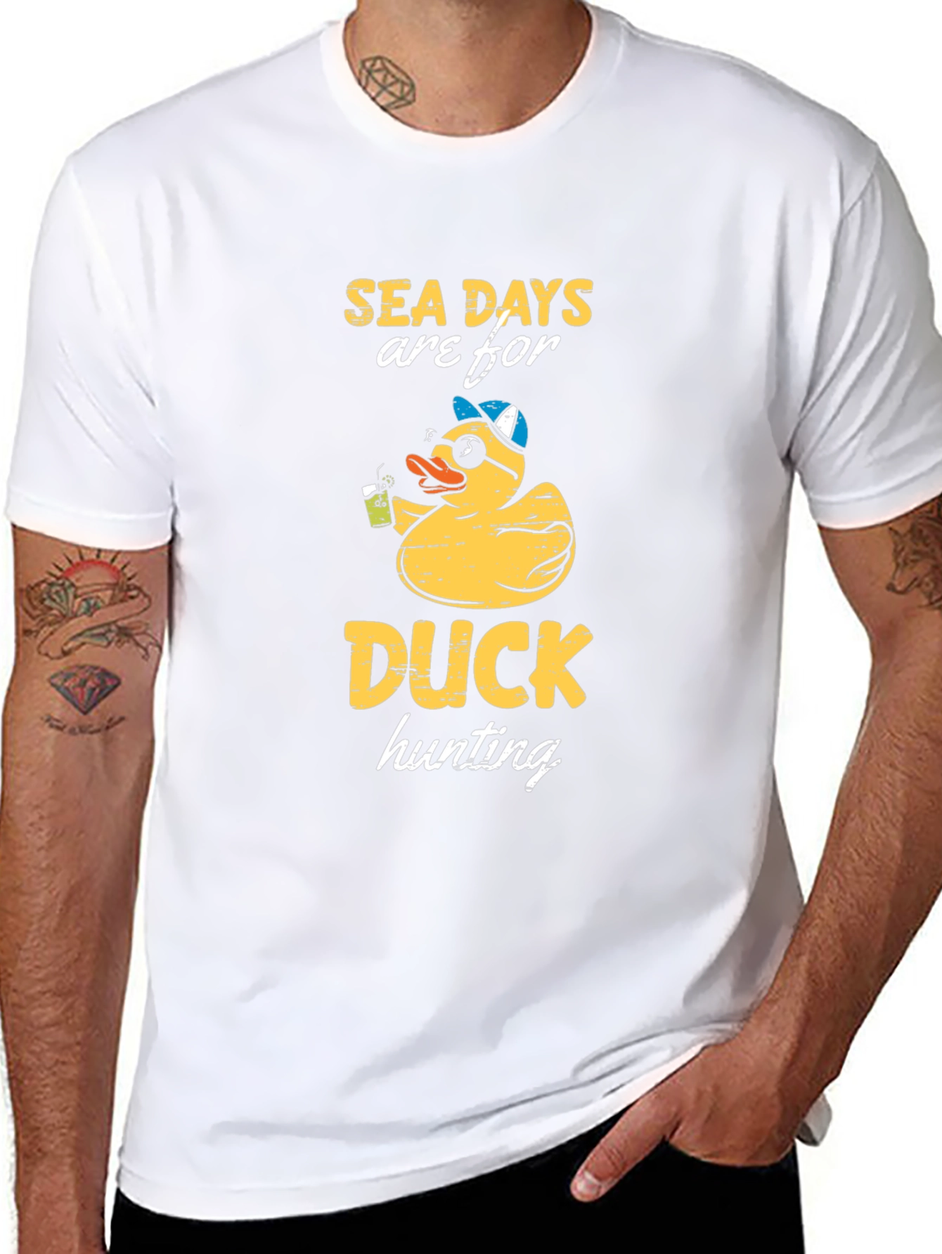 Sea Days Duck Hunting Graphic Tee