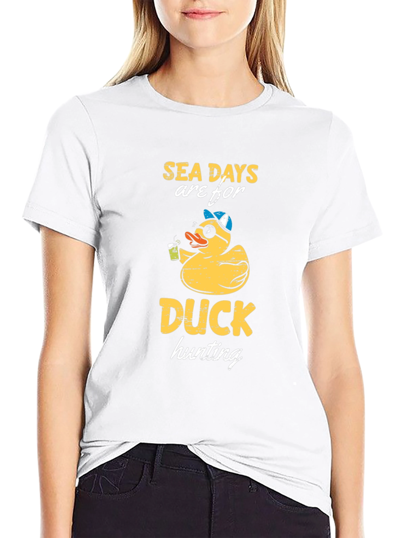 Sea Days Duck Hunting Graphic Tee