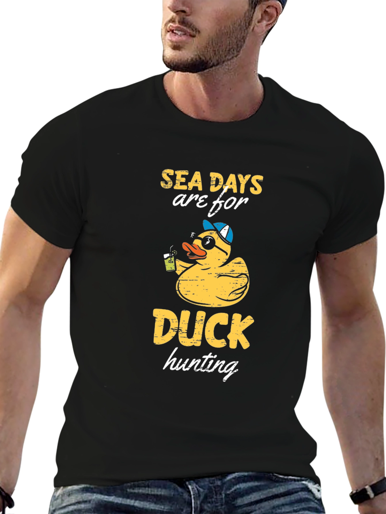 Sea Days Duck Hunting Graphic Tee