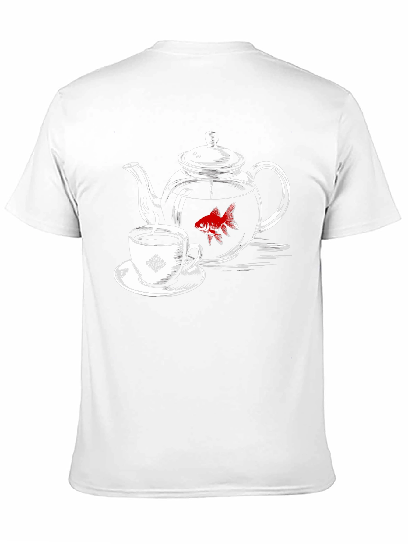 Tea Time Goldfish T-Shirt