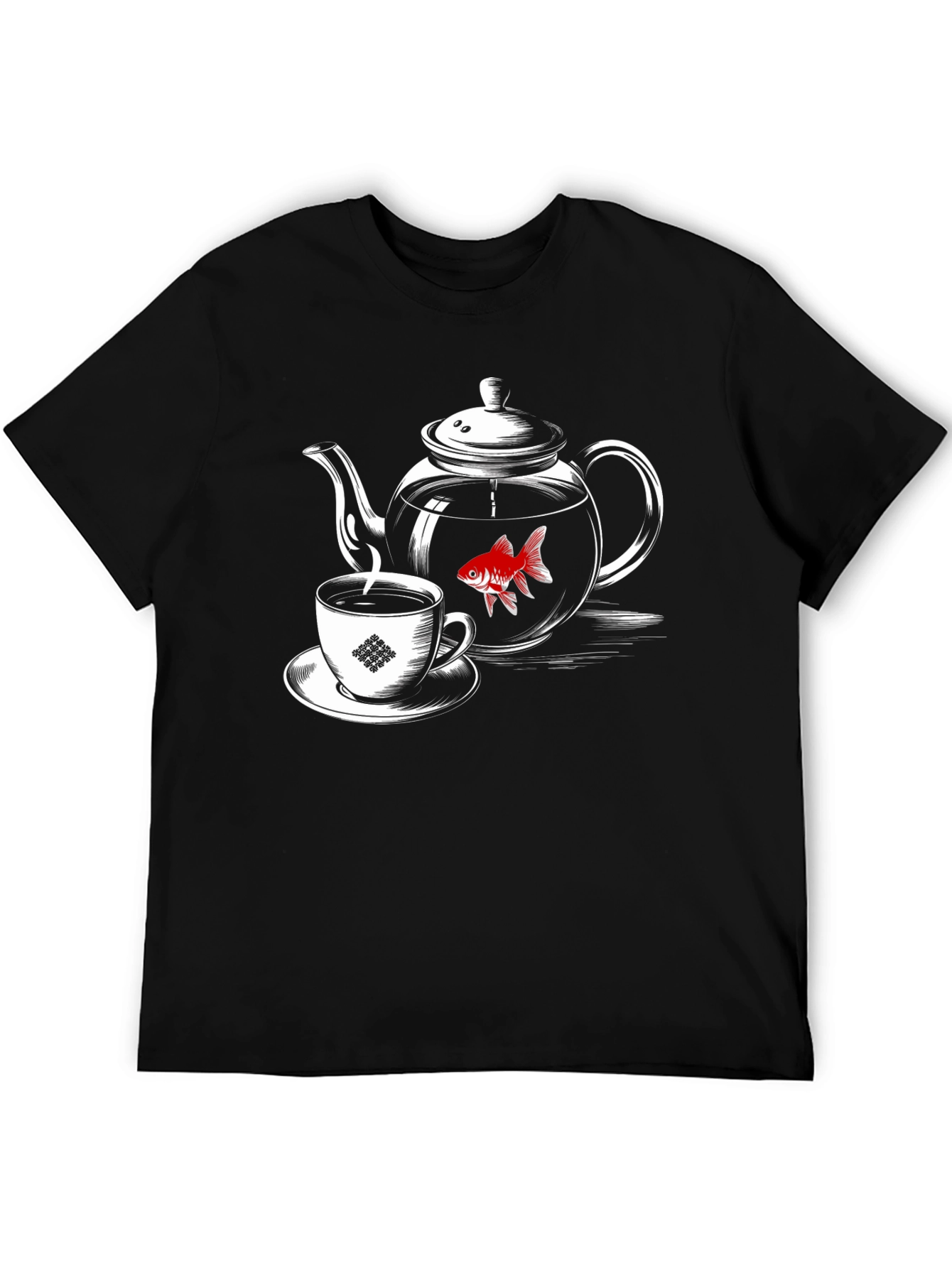 Tea Time Goldfish T-Shirt