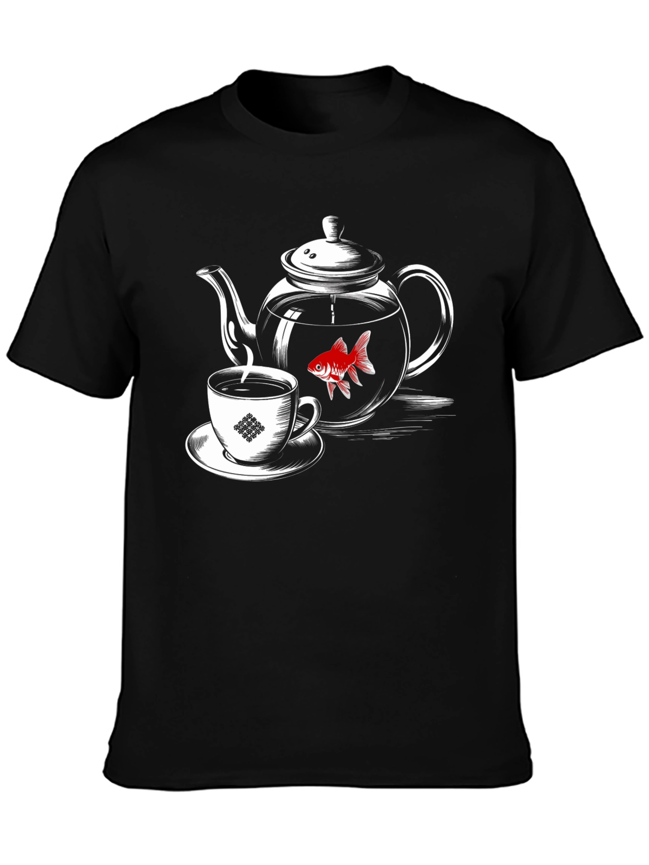 Tea Time Goldfish T-Shirt