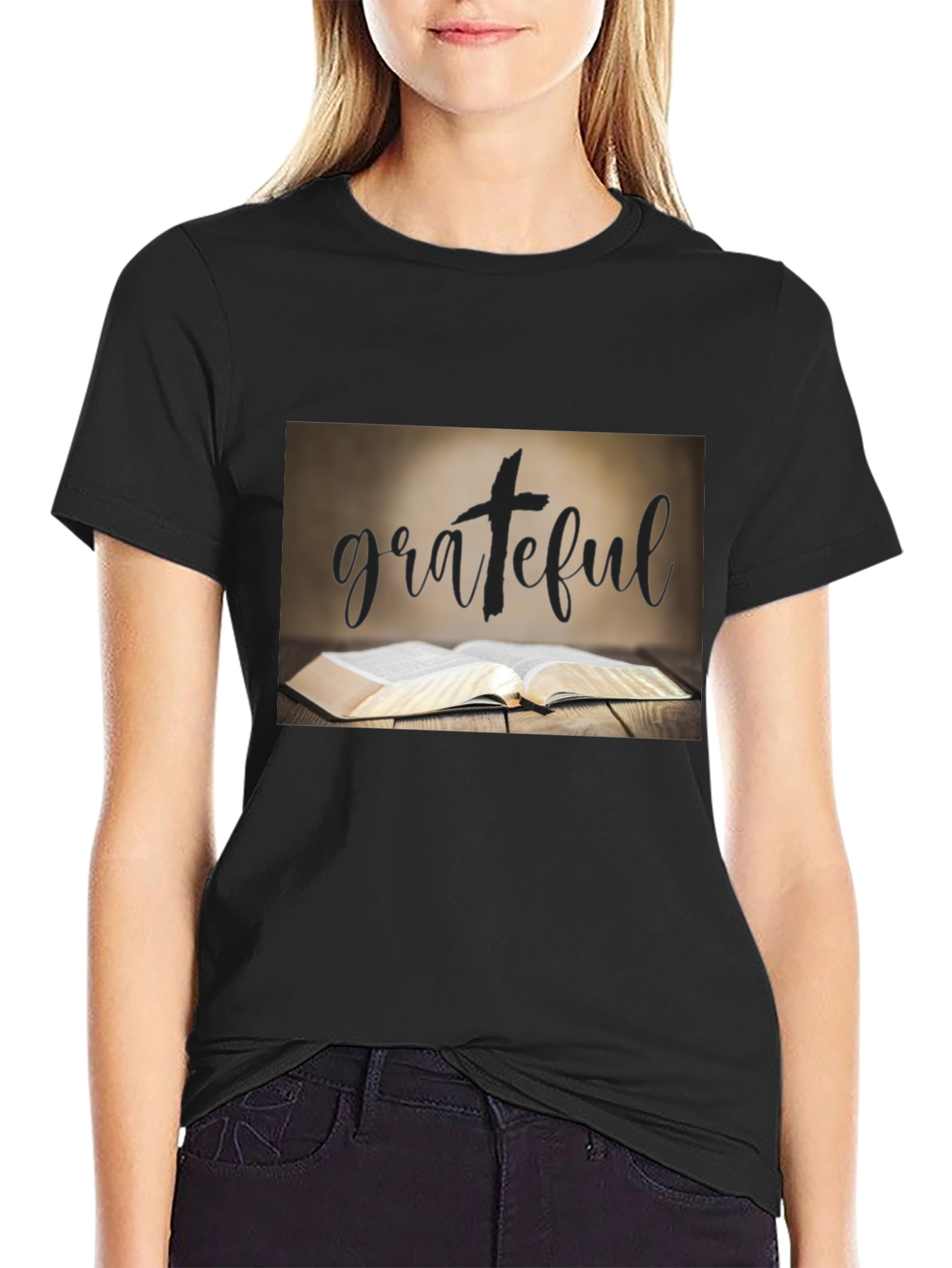 Grateful Bible T-Shirt: Faith-Inspired Apparel