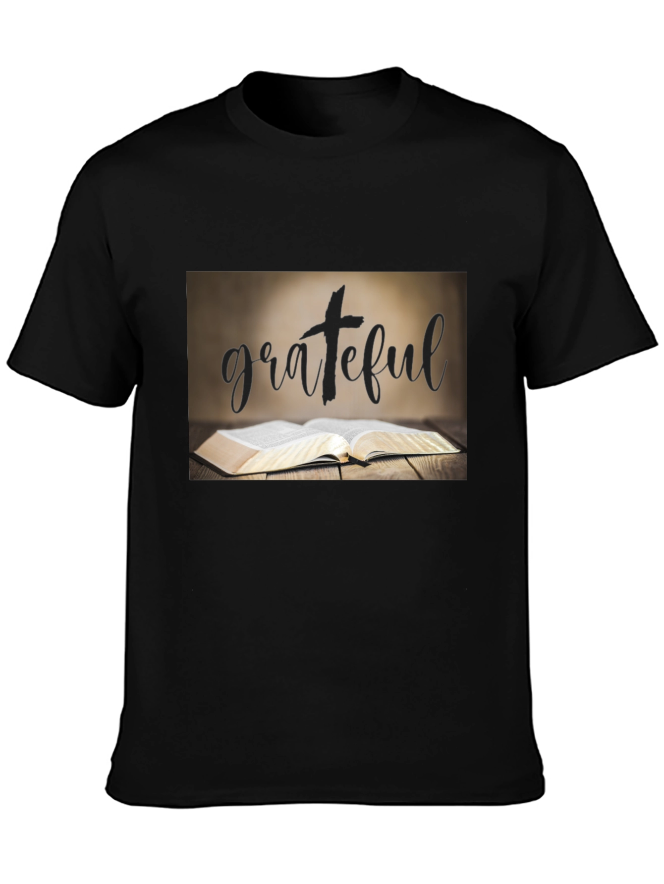 Grateful Bible T-Shirt: Faith-Inspired Apparel
