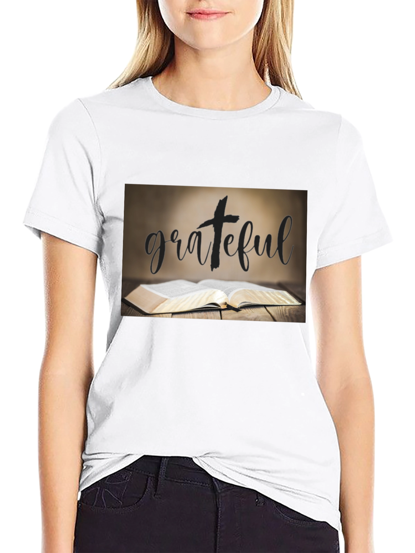 Grateful Bible T-Shirt: Faith-Inspired Apparel