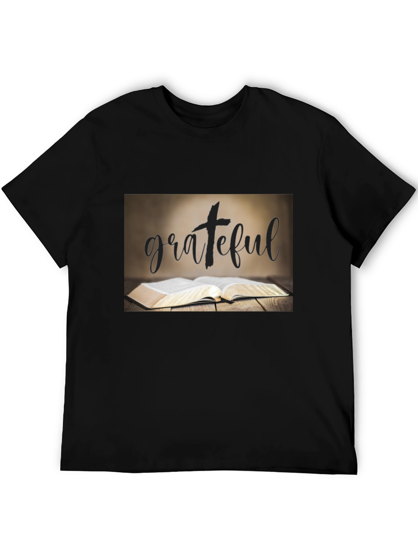 Grateful Bible T-Shirt: Faith-Inspired Apparel