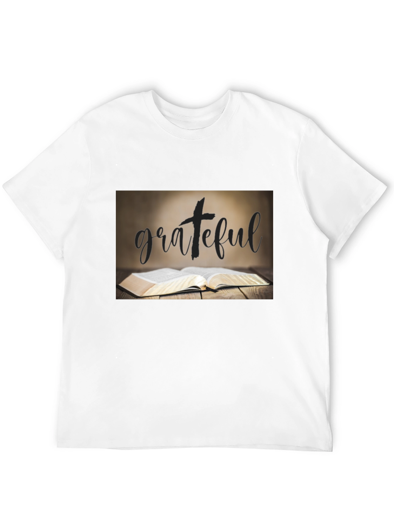 Grateful Bible T-Shirt: Faith-Inspired Apparel