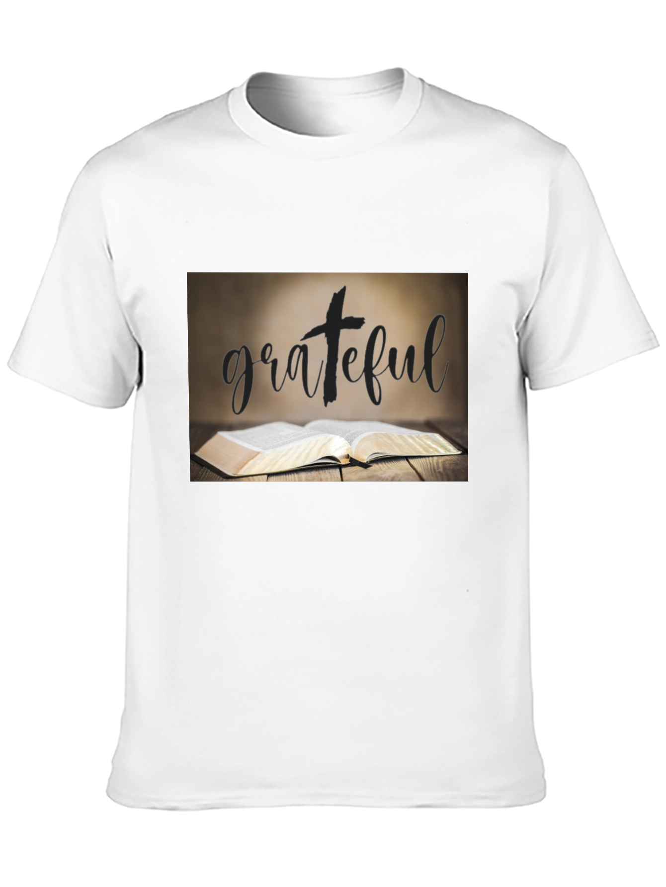 Grateful Bible T-Shirt: Faith-Inspired Apparel