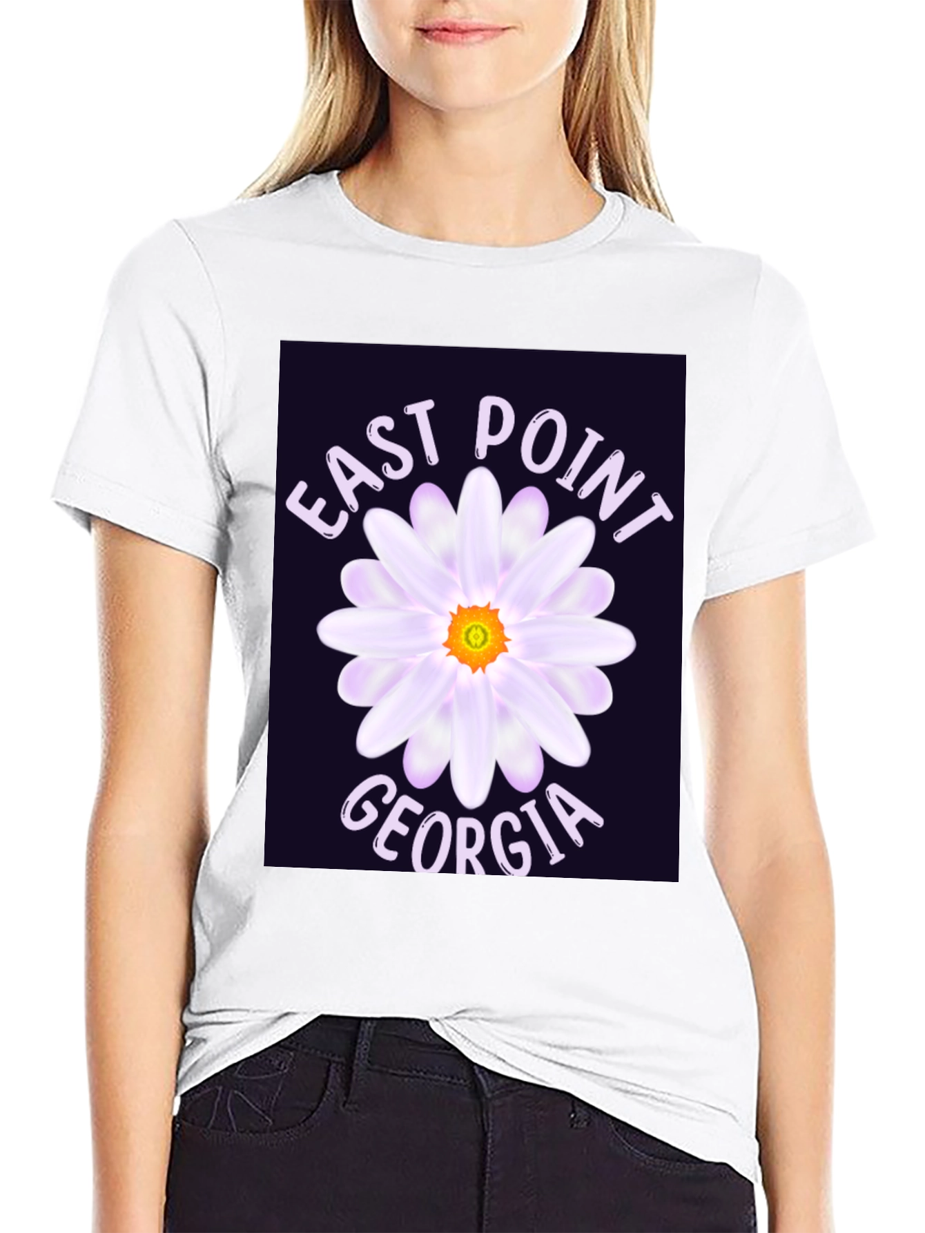 East Point Georgia Flower T-Shirt
