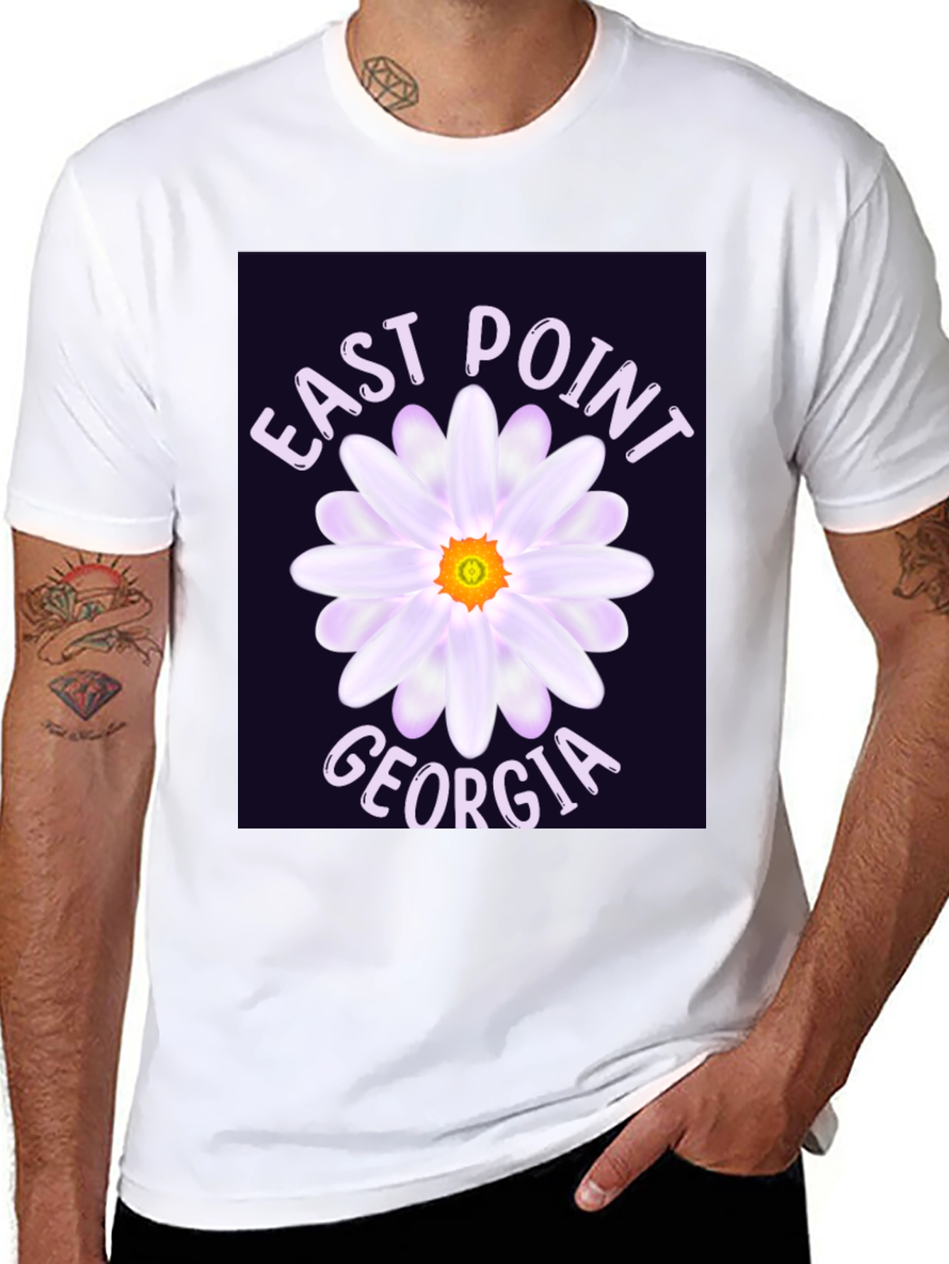 East Point Georgia Flower T-Shirt