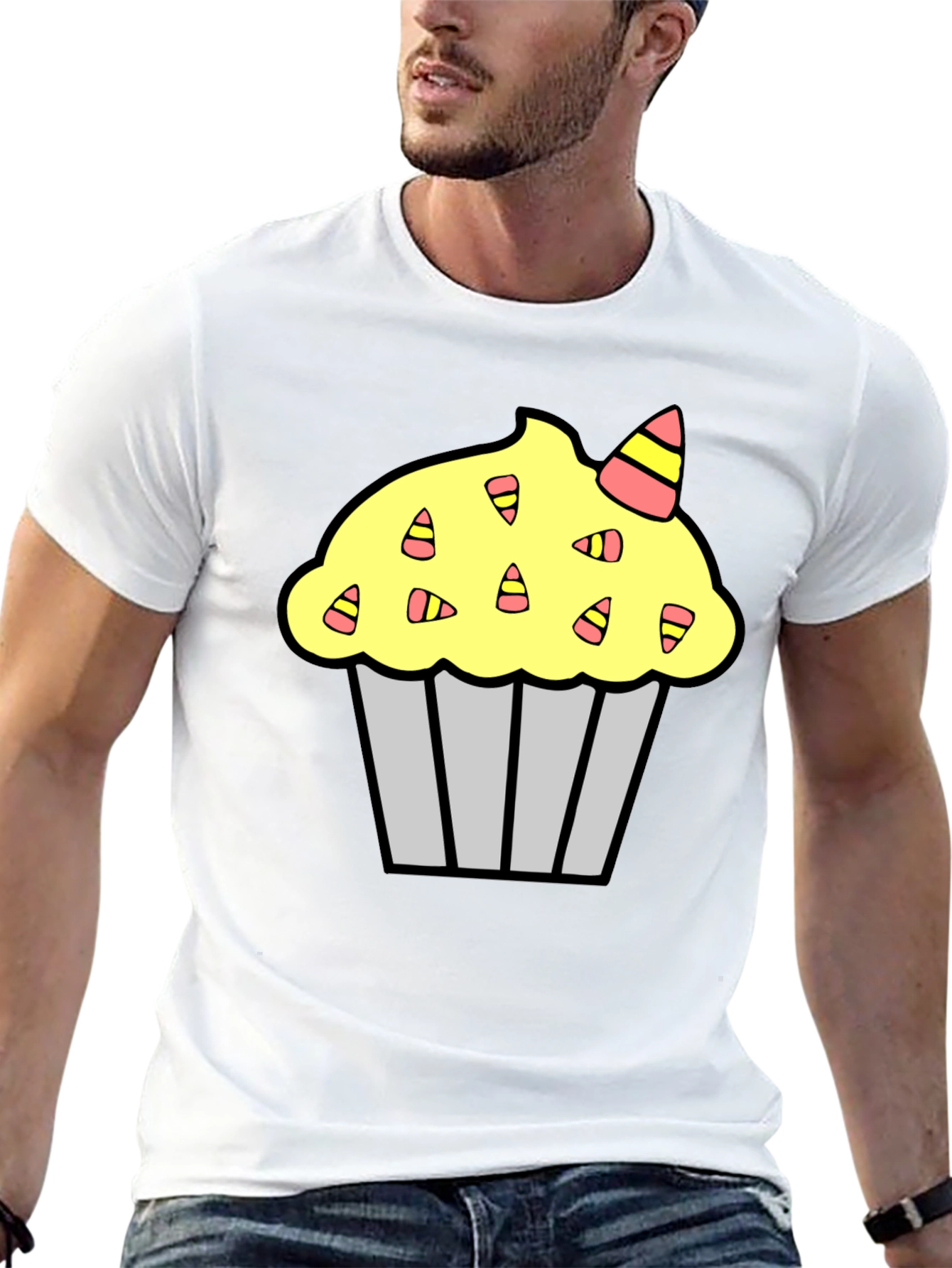 Cupcake Graphic T-Shirt - Unisex