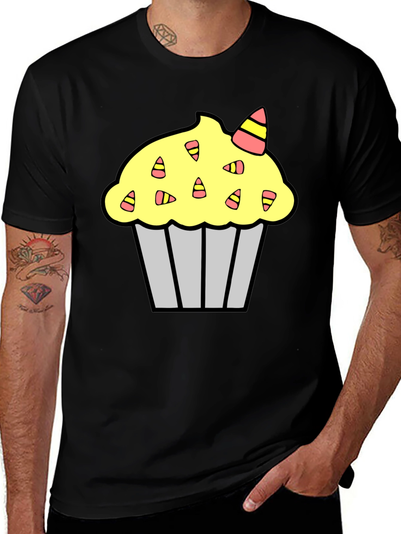 Cupcake Graphic T-Shirt - Unisex