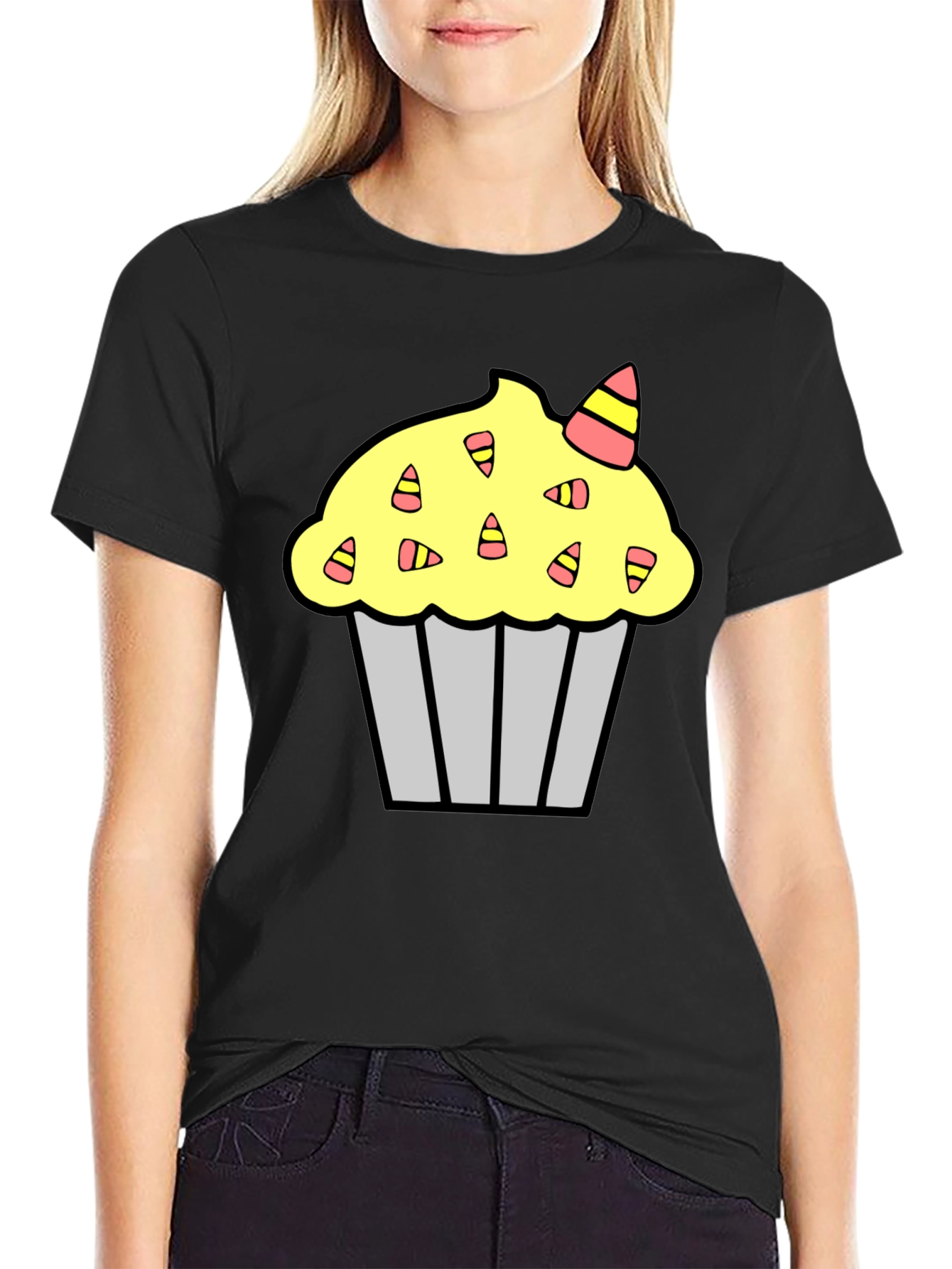 Cupcake Graphic T-Shirt - Unisex
