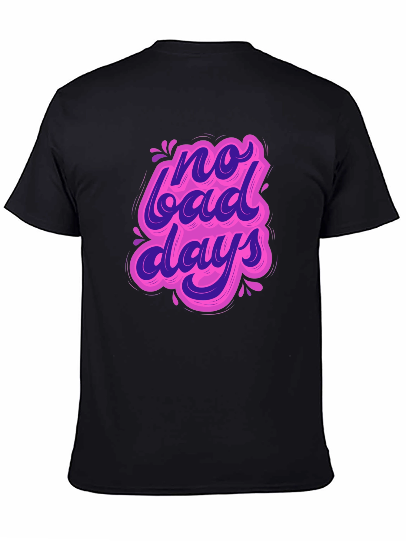 No Bad Days Graphic Tee - Black