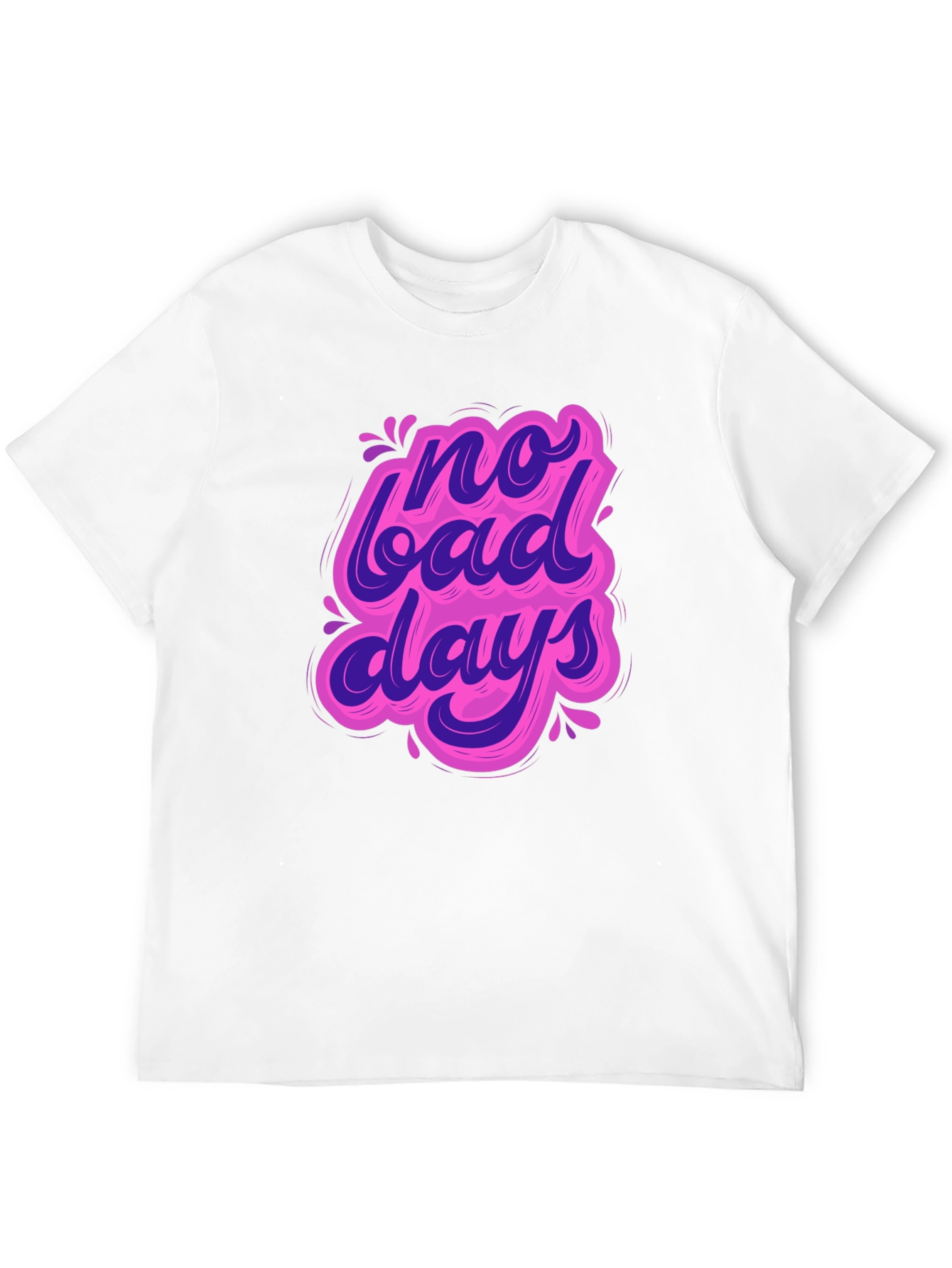No Bad Days Graphic Tee - Black