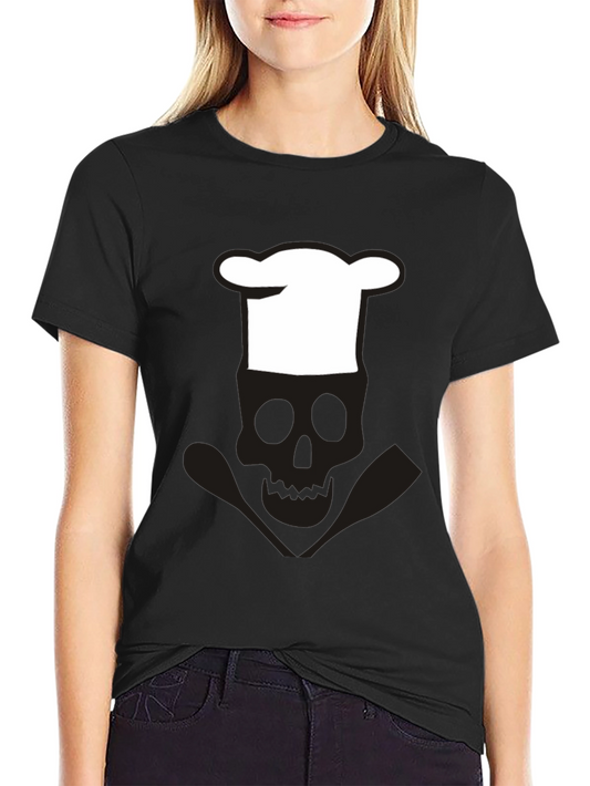 Chef Skull T-Shirt - Culinary Pirate Tee