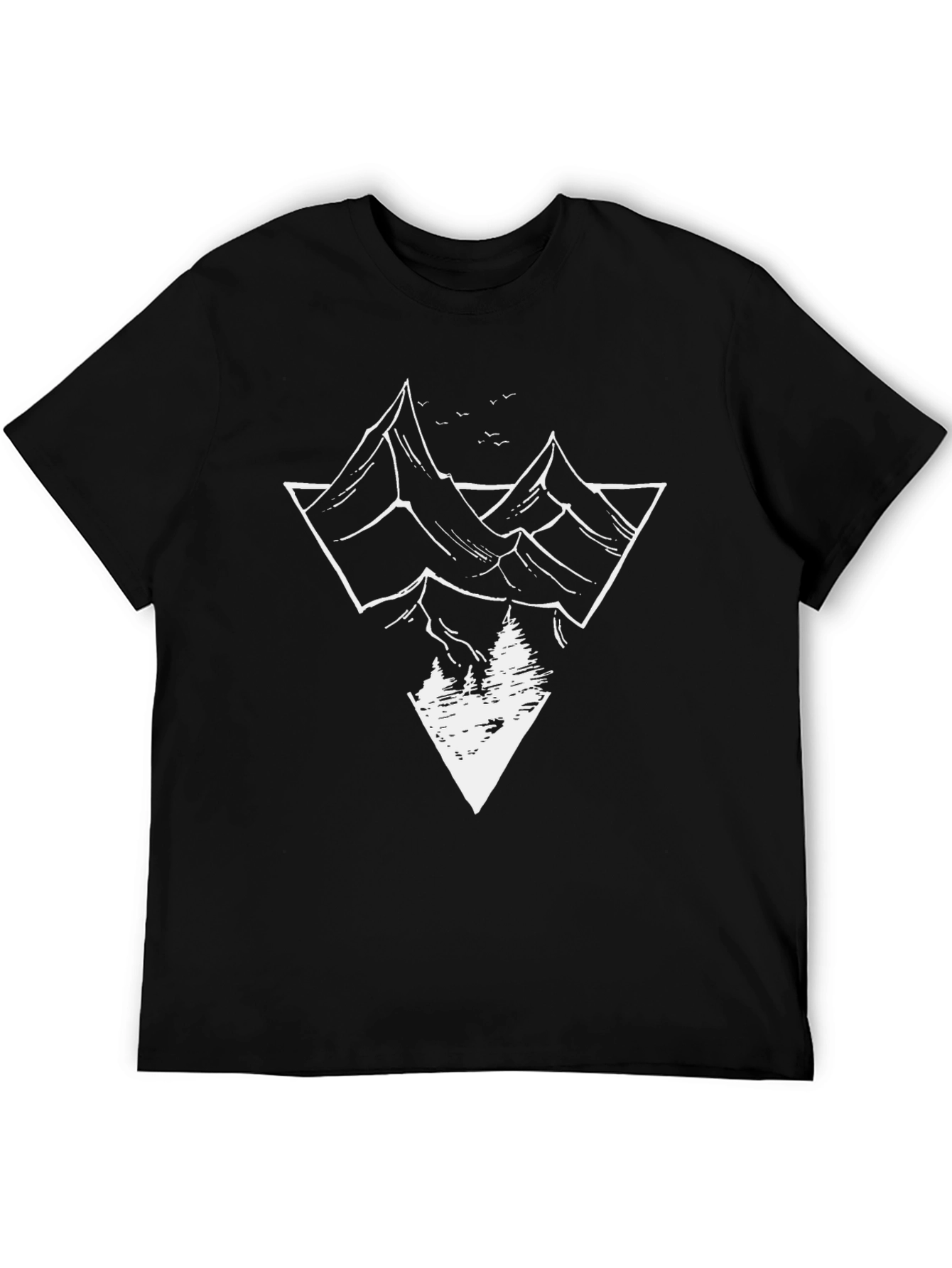Mountain Triangle Graphic Tee - Adventure Ready