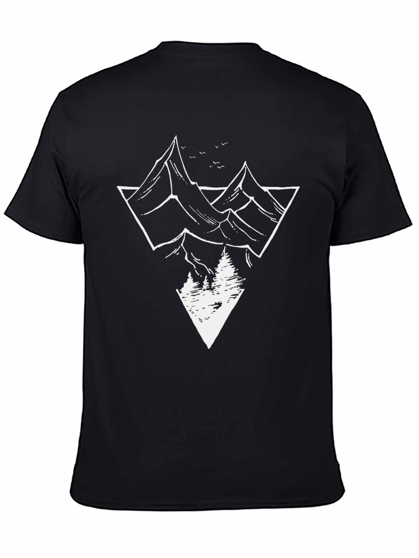 Mountain Triangle Graphic Tee - Adventure Ready