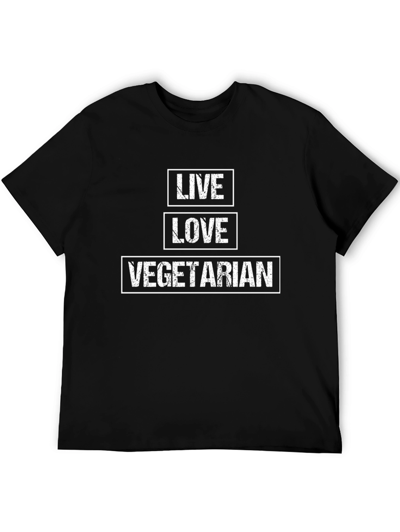 Live Love Vegetarian T-Shirt