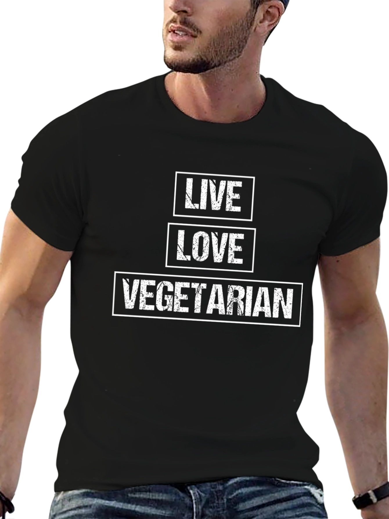 Live Love Vegetarian T-Shirt