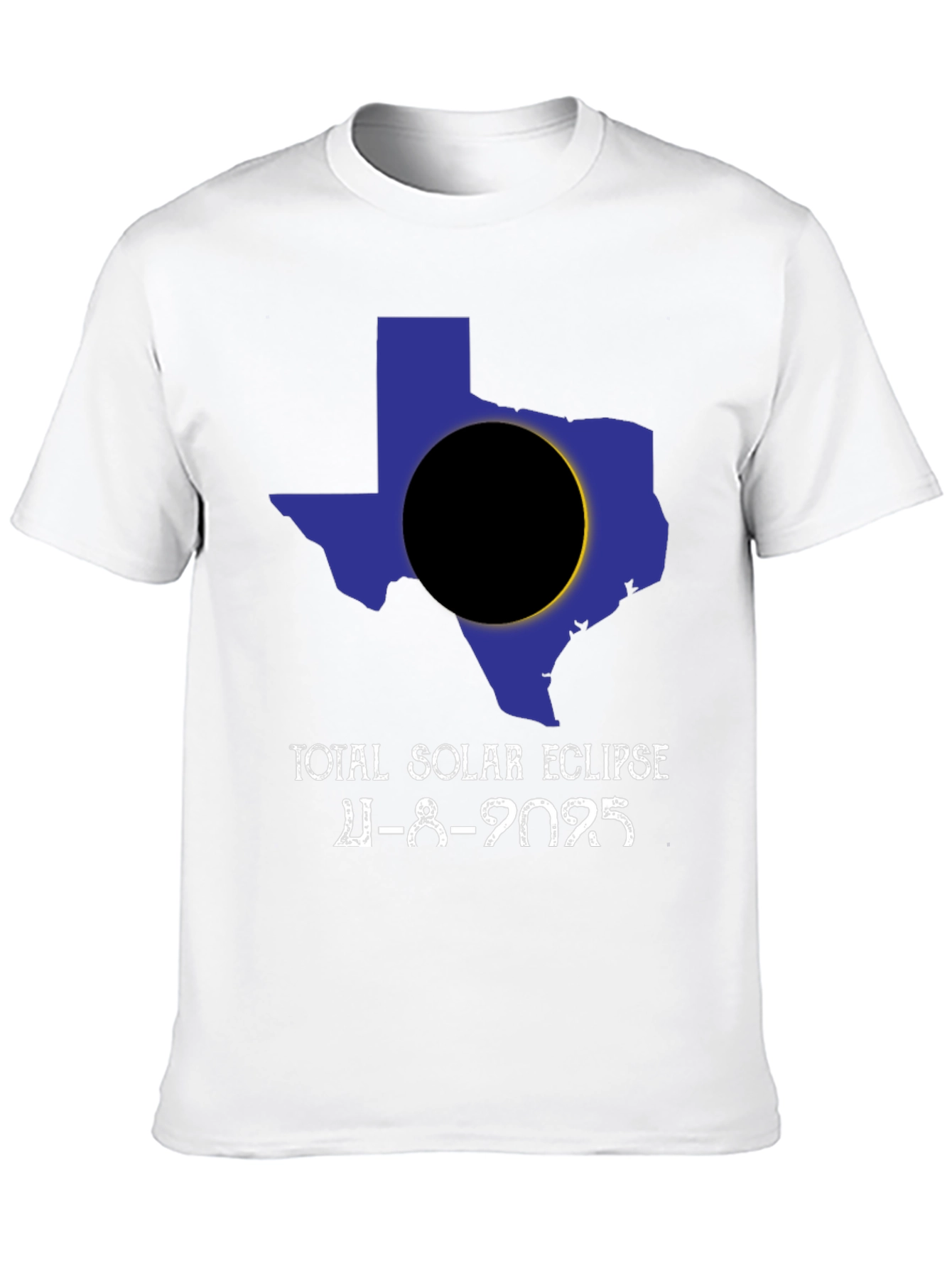 Total Solar Eclipse 2024 Texas T-Shirt