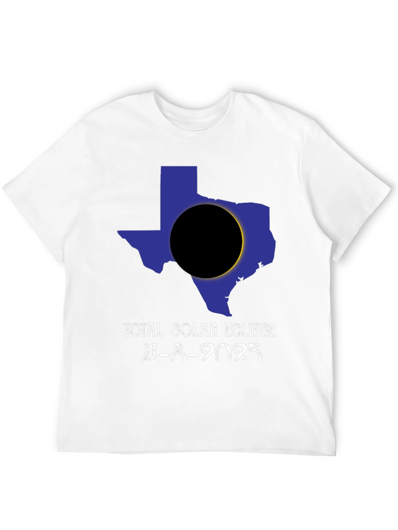 Total Solar Eclipse 2024 Texas T-Shirt