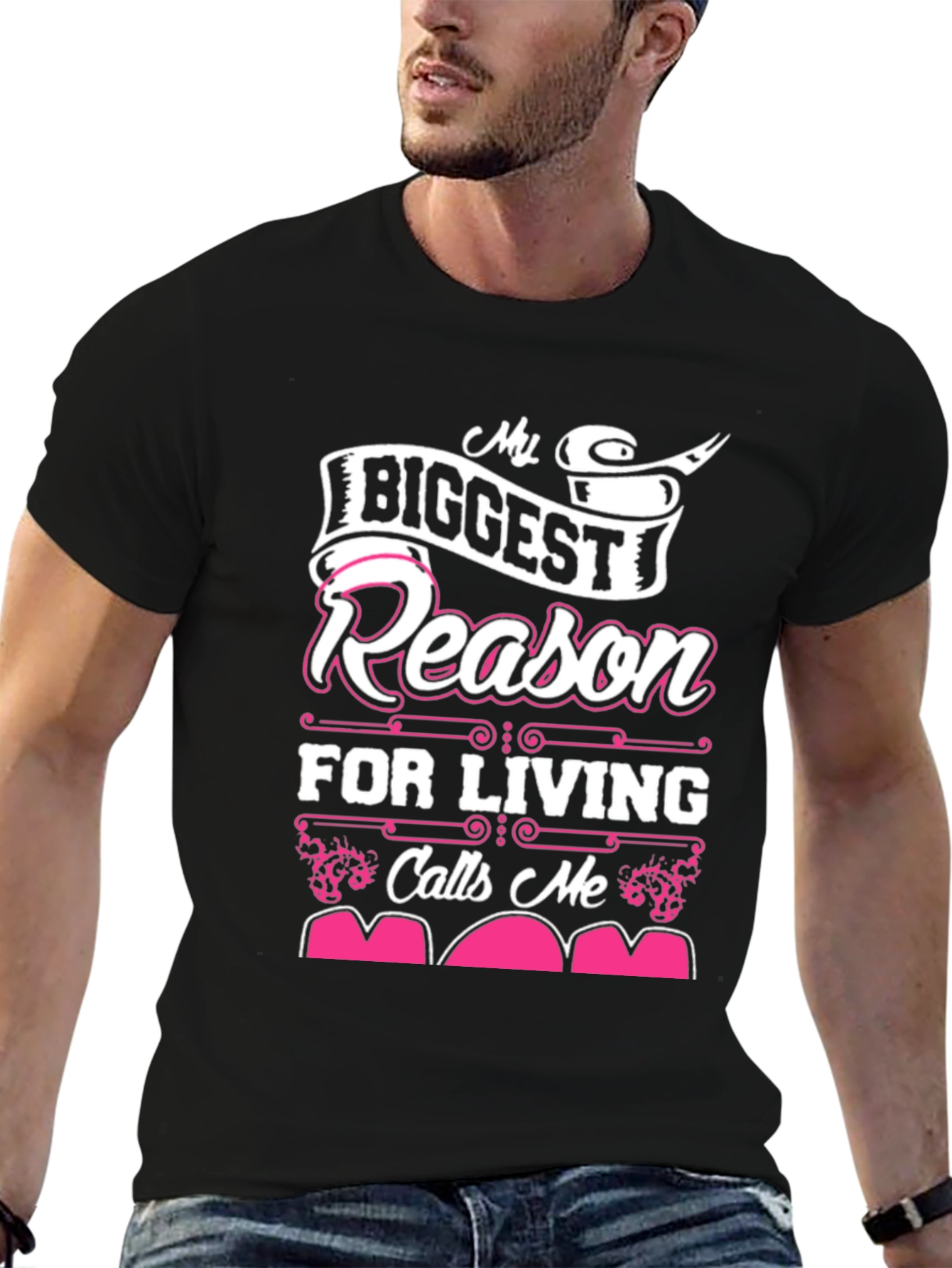My Biggest Reason Calls Me Mom T-Shirt