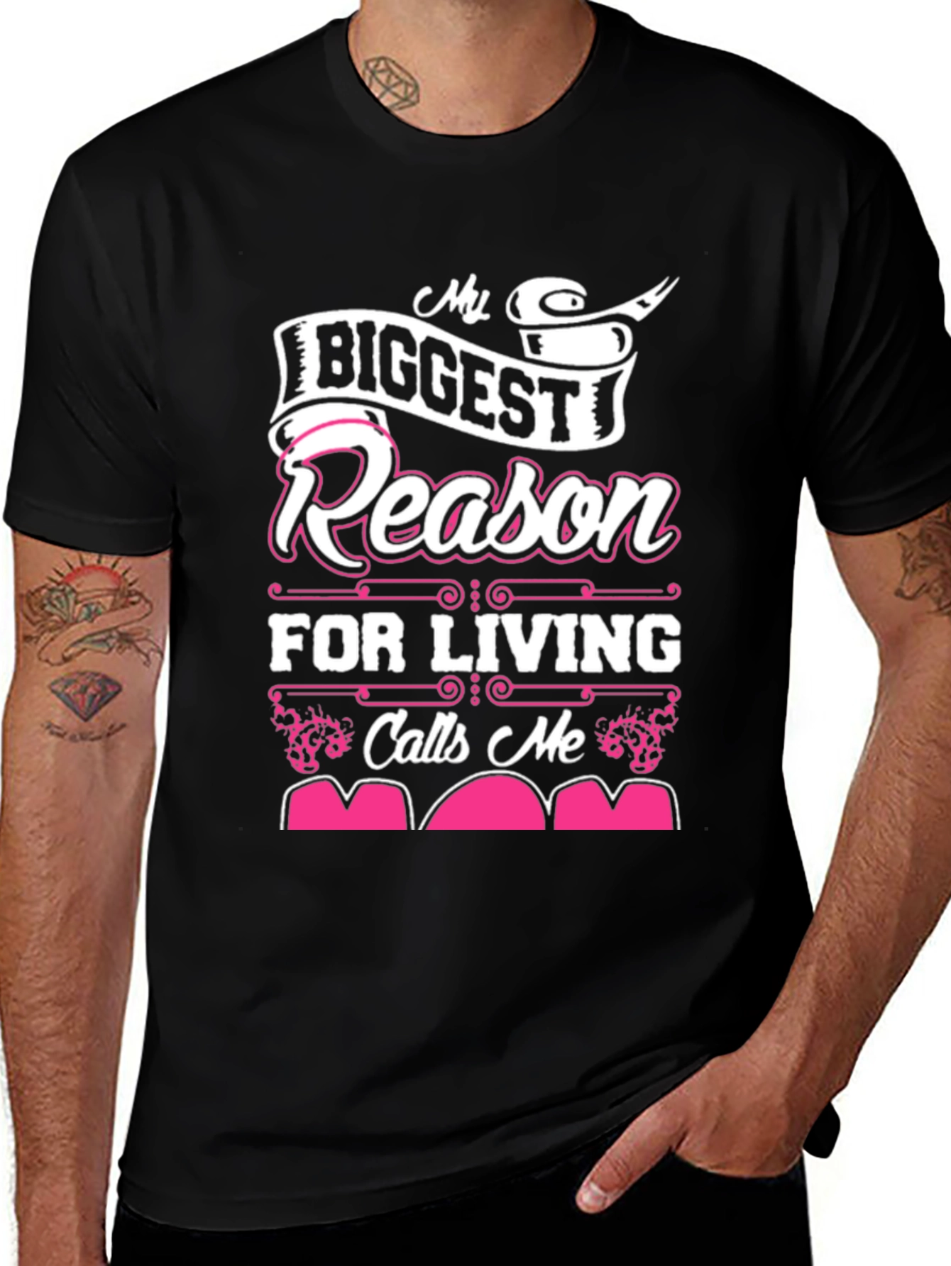 My Biggest Reason Calls Me Mom T-Shirt