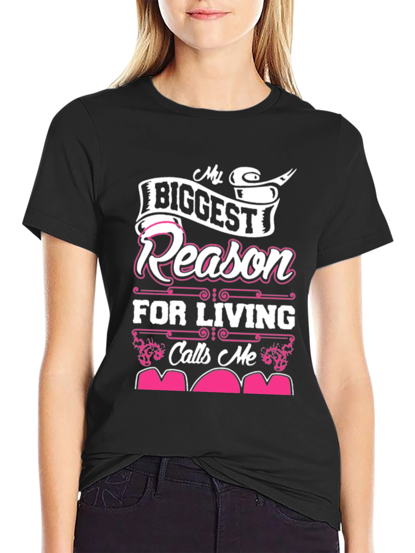 My Biggest Reason Calls Me Mom T-Shirt