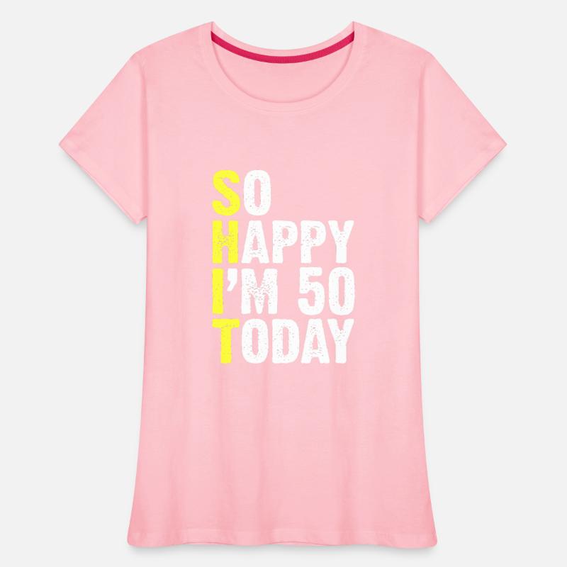 50th Birthday gag Gifts - So Happy I'm 50 Today