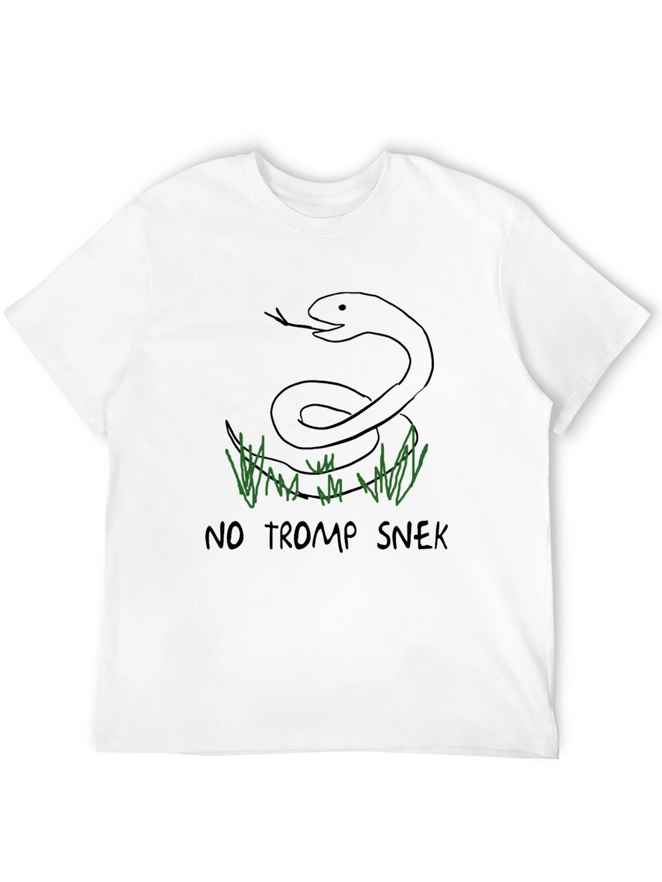 No Tromp Snek T-Shirt - Black