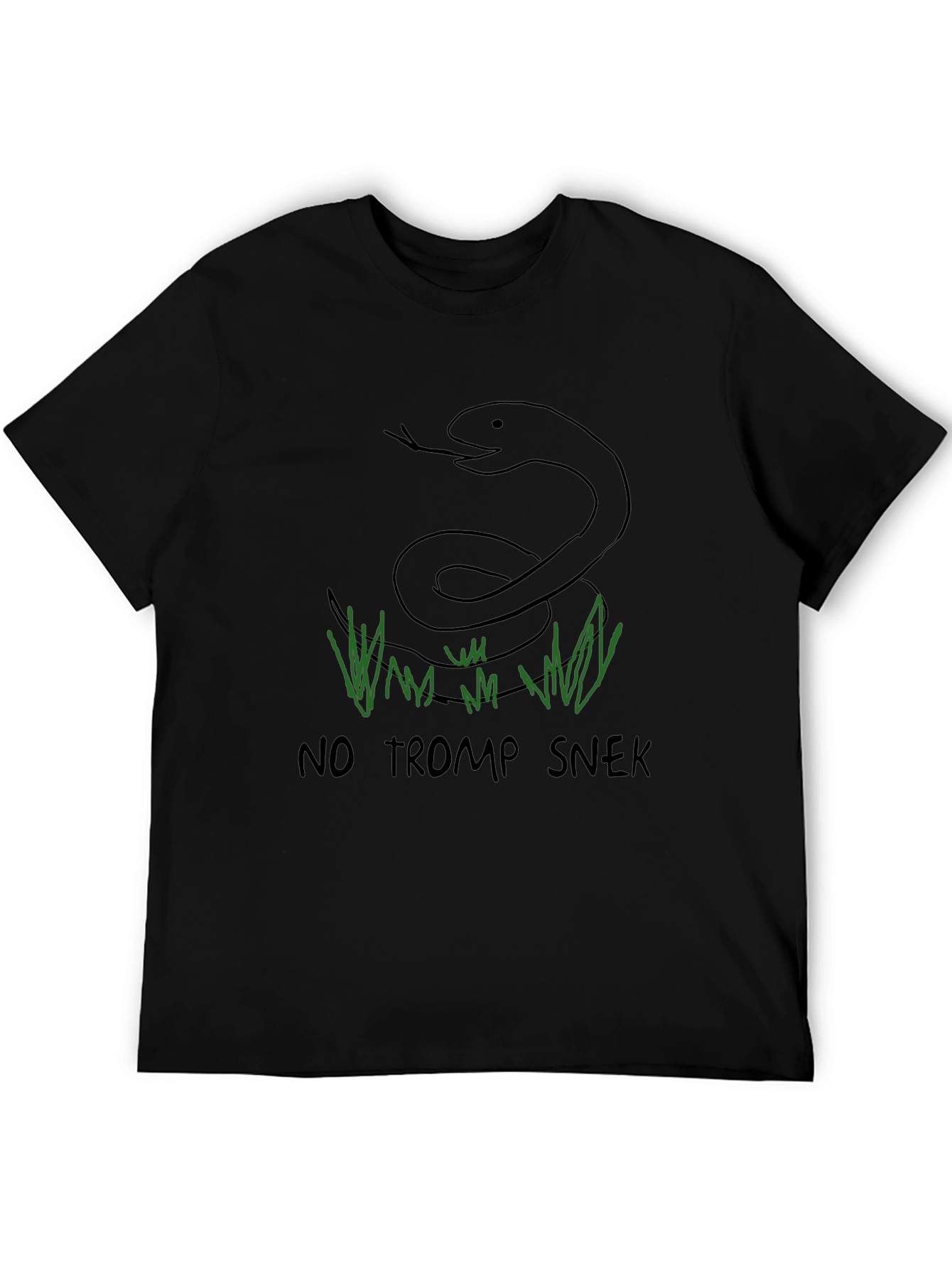 No Tromp Snek T-Shirt - Black