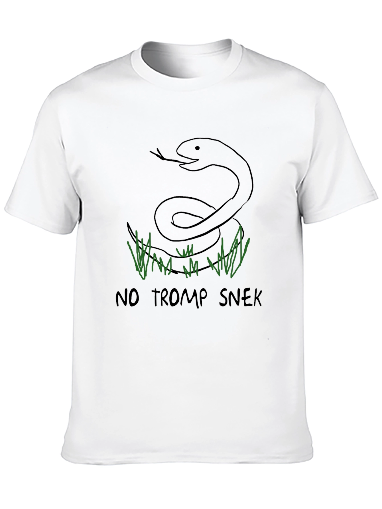 No Tromp Snek T-Shirt - Black