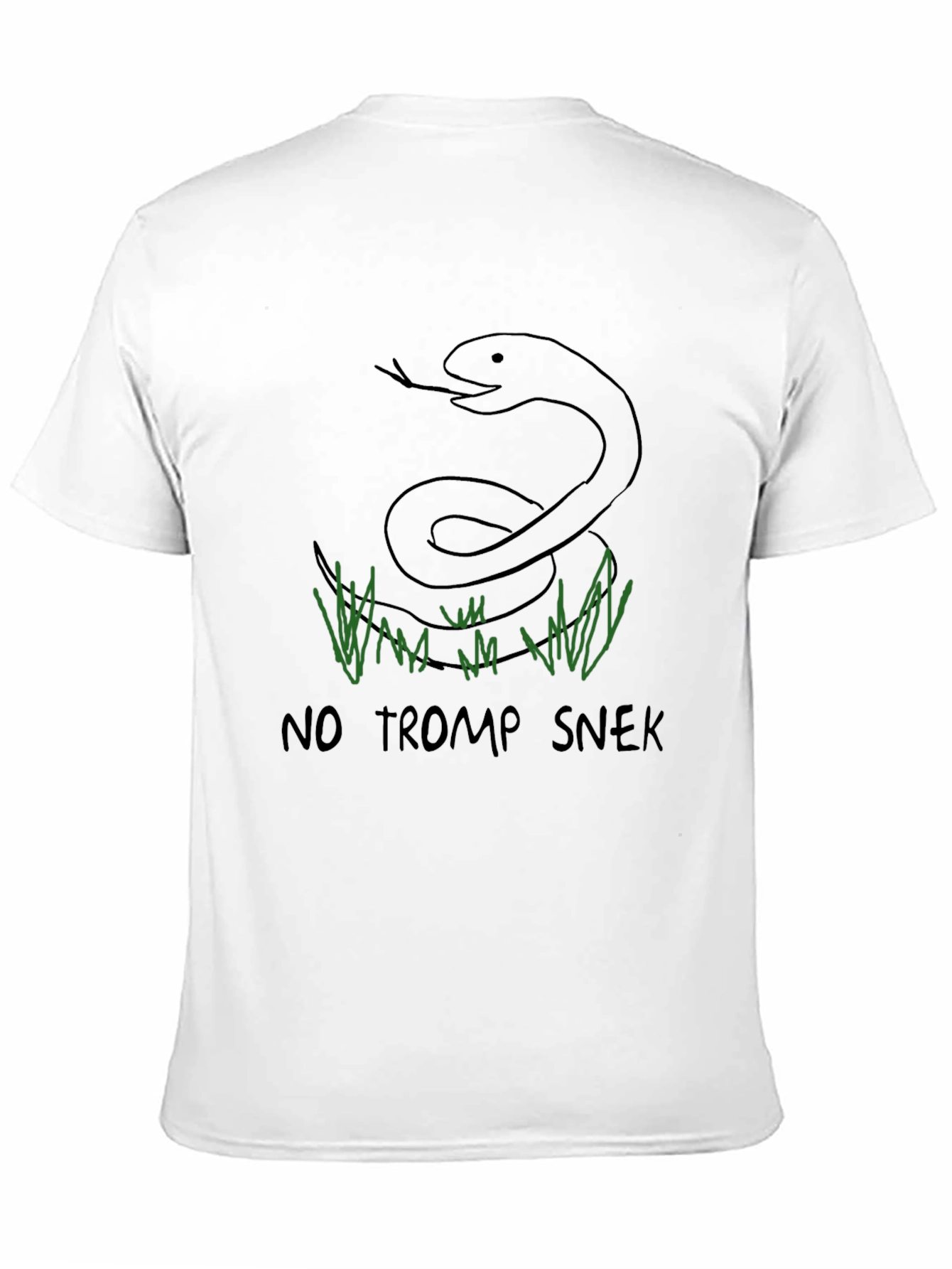 No Tromp Snek T-Shirt - Black