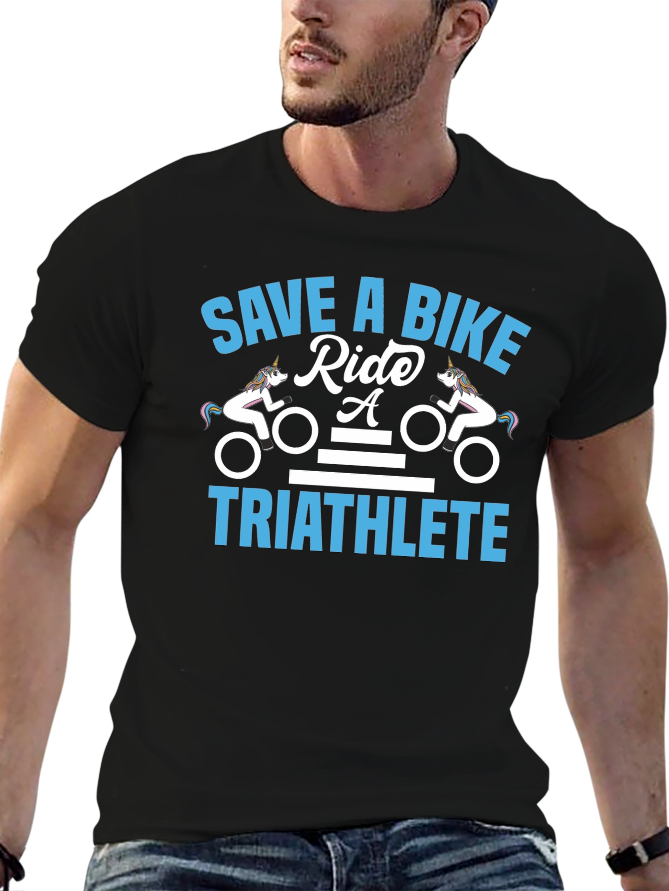 Save a Bike Ride a Triathlete T-Shirt