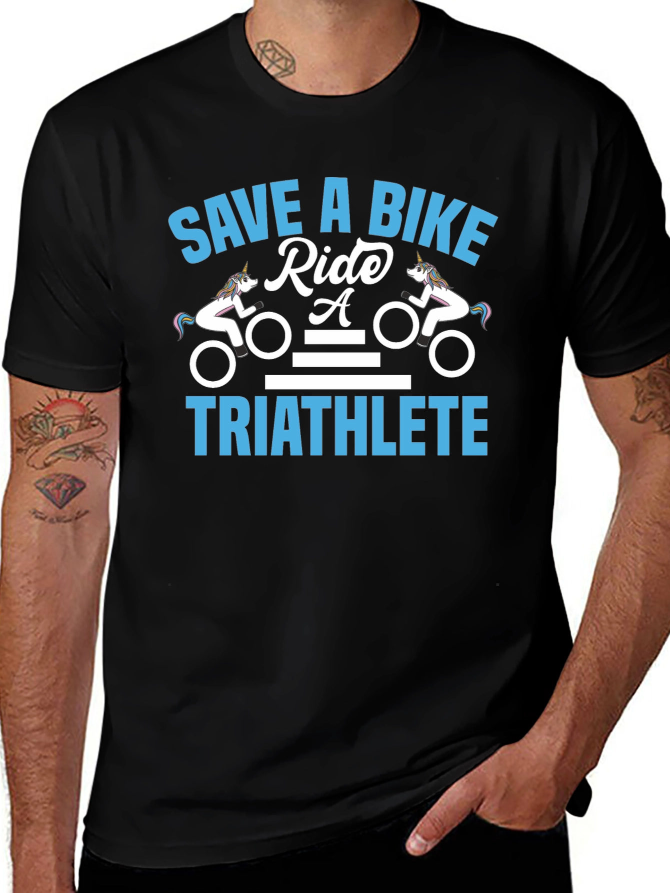 Save a Bike Ride a Triathlete T-Shirt