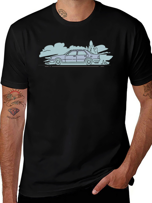 Cool Car Outline T-Shirt