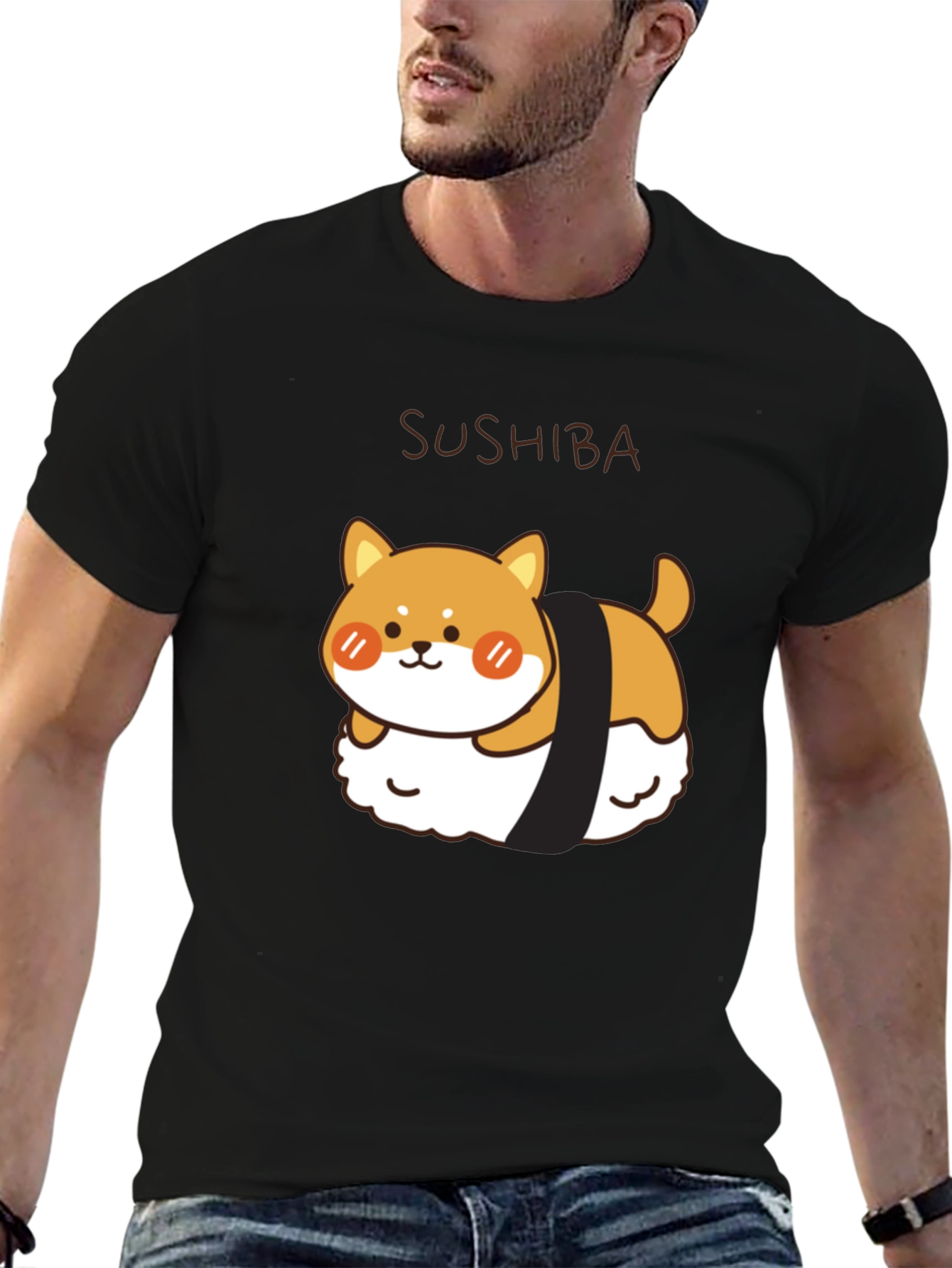 Sushiba T-Shirt - Cute Shiba Inu Sushi Design