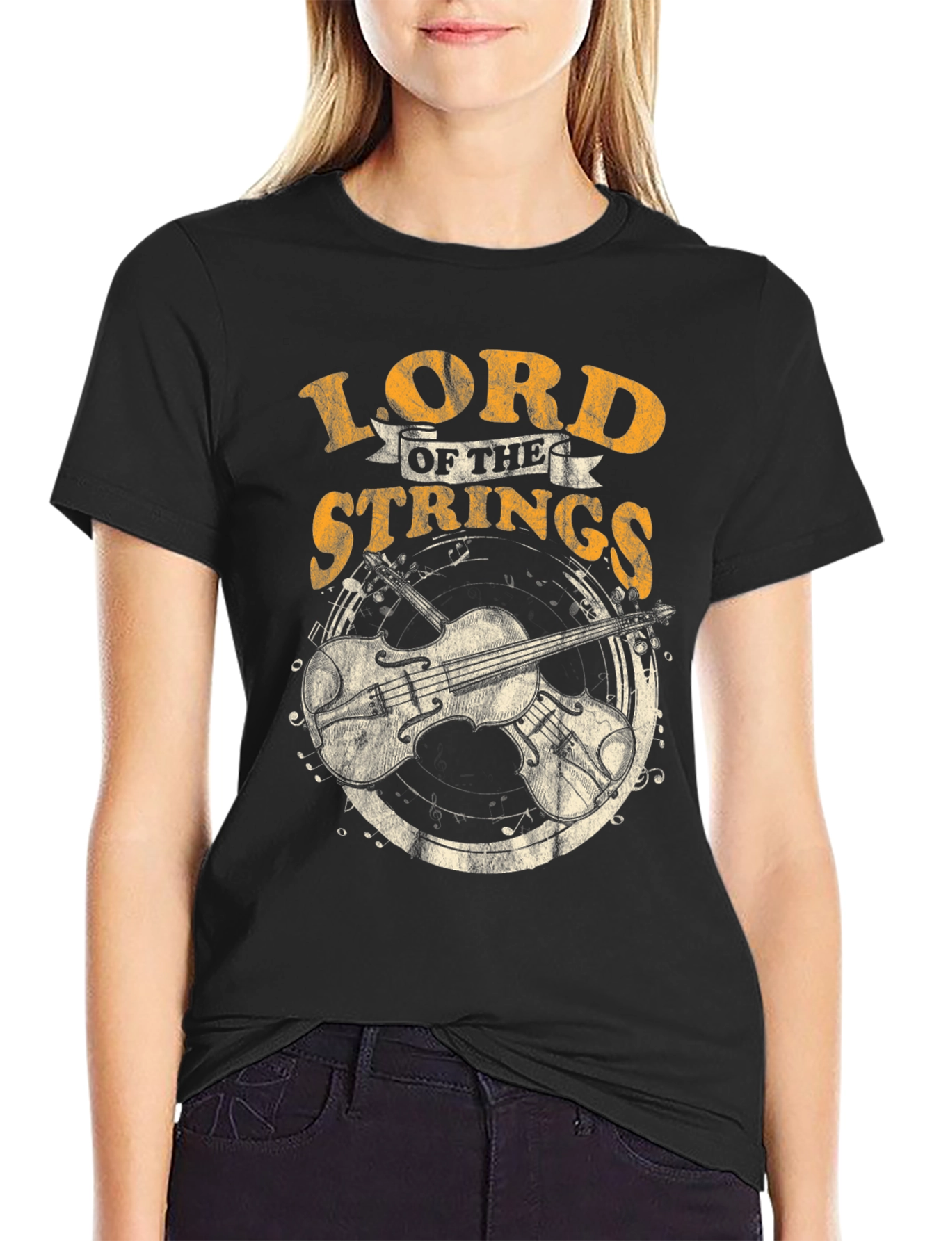 Lord of The Strings Music T-Shirt