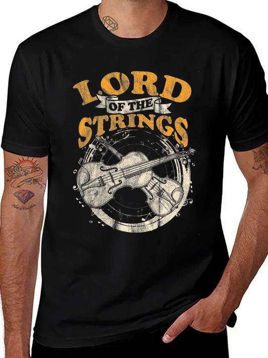 Lord of The Strings Music T-Shirt